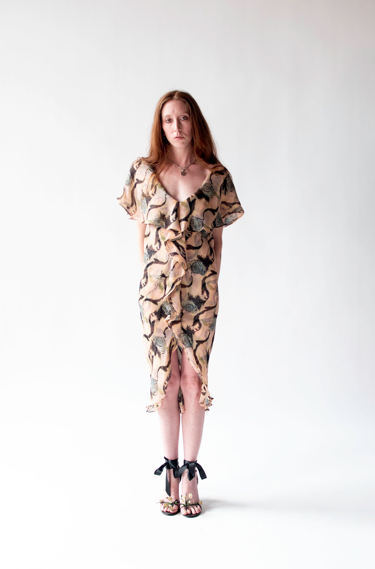 Floral Print Silk Dress | Catherine Malandrino