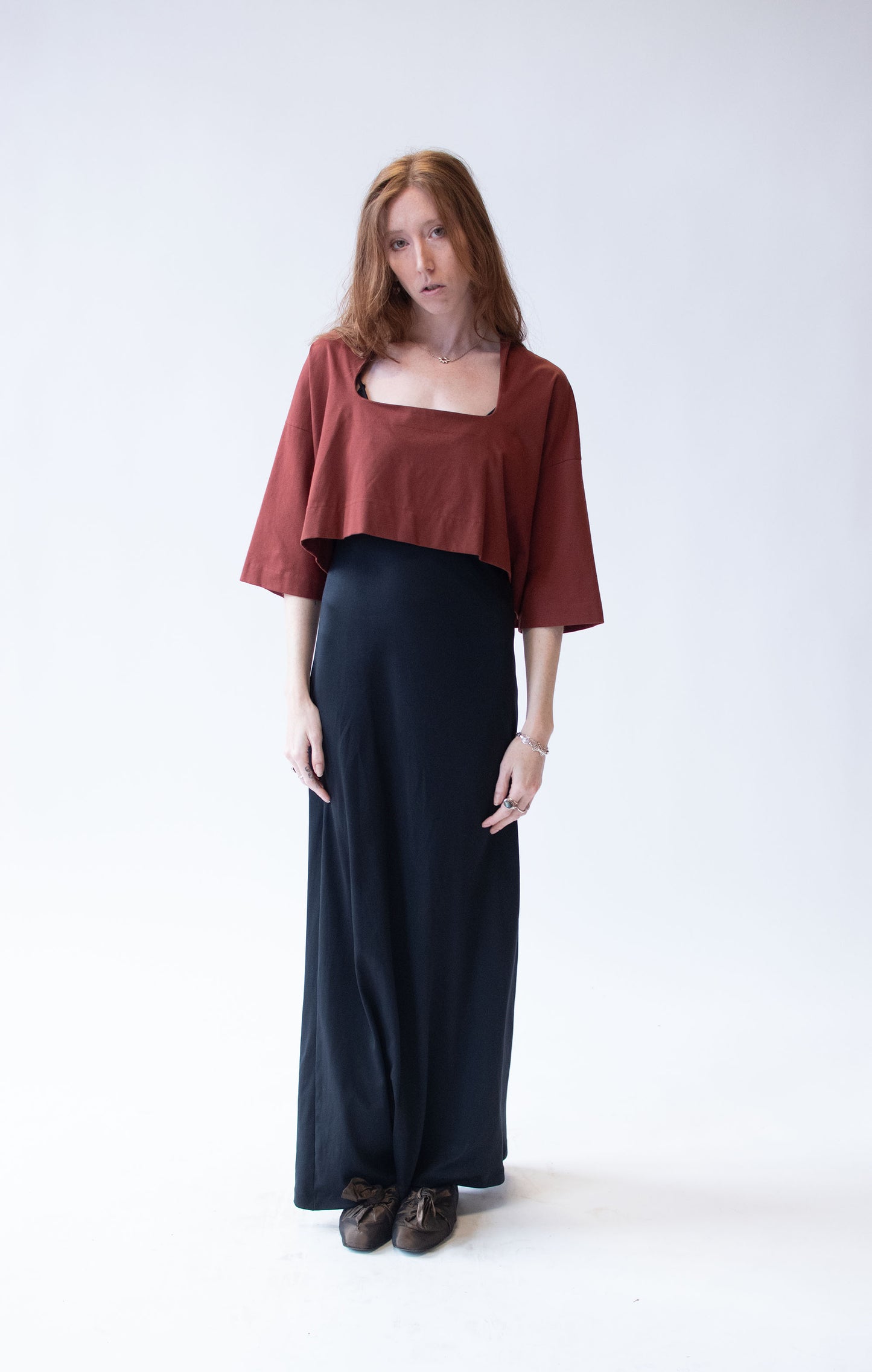 1990s Cropped Shirt | Romeo Gigli