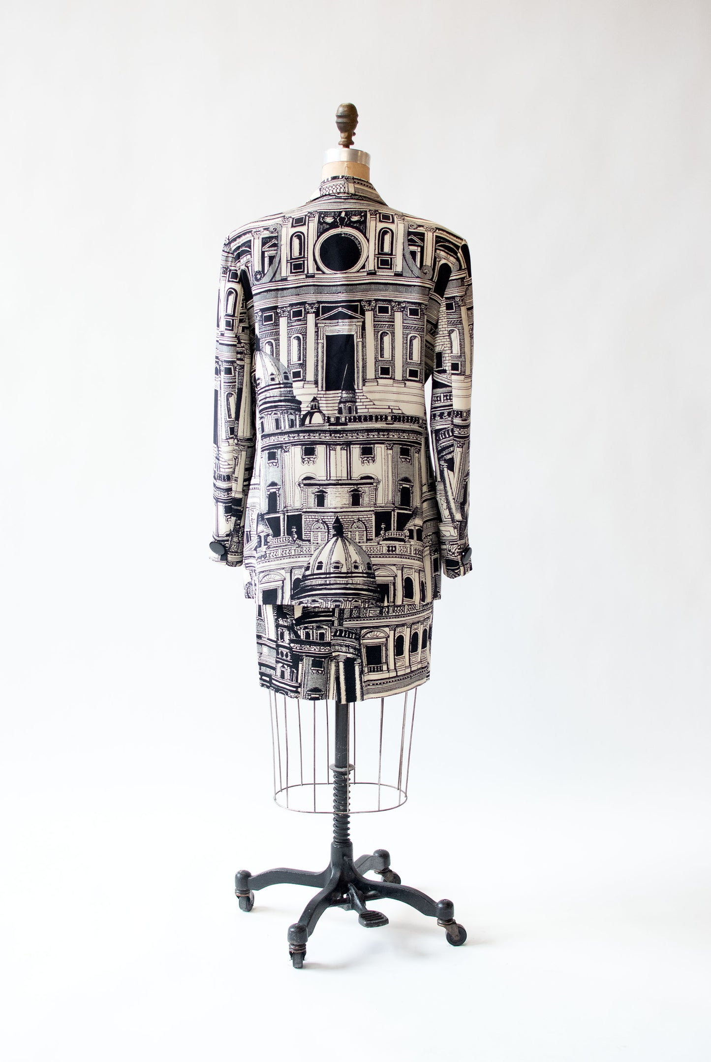 Architectural Print Blazer | Genny