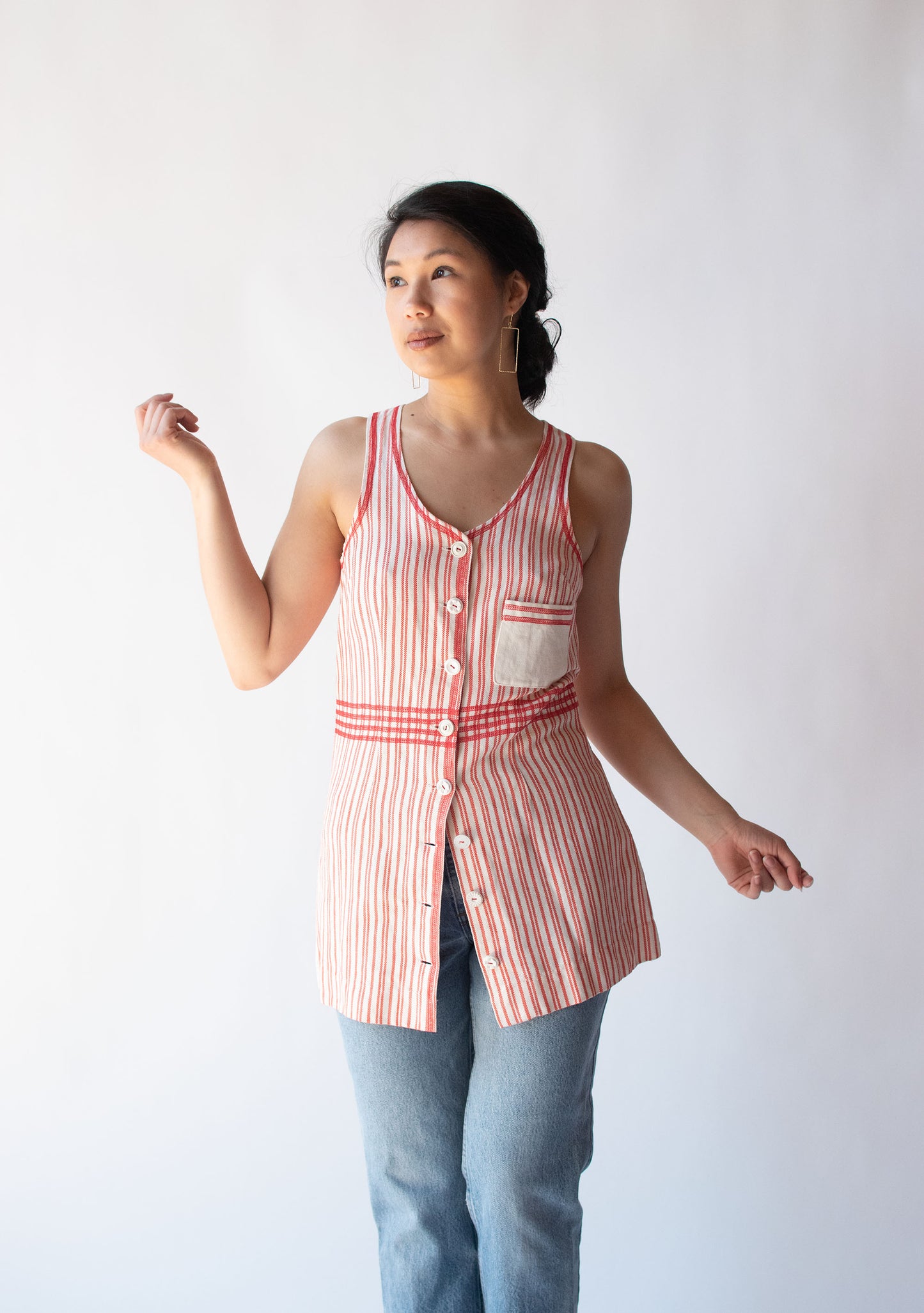 Striped Tank | Anna Modeller