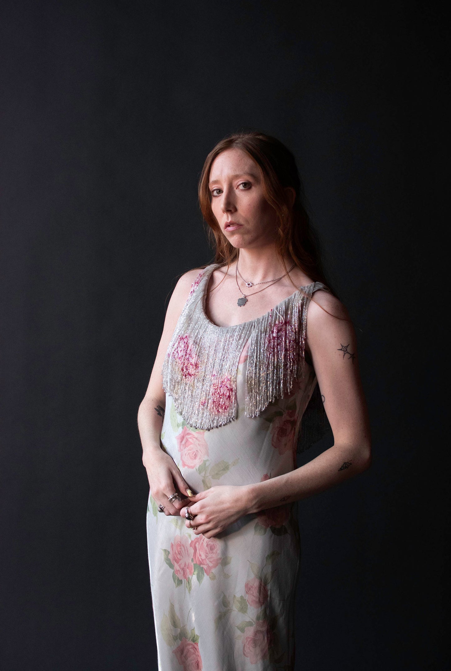Rose Print Gown | Bellville Sassoon