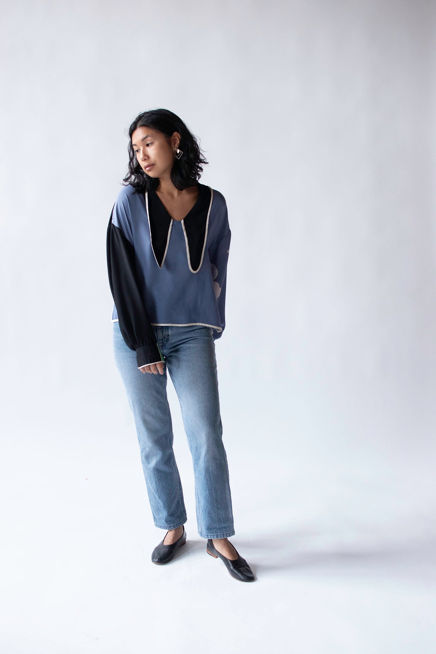 Printed Silk Blouse | Michaele Vollbracht