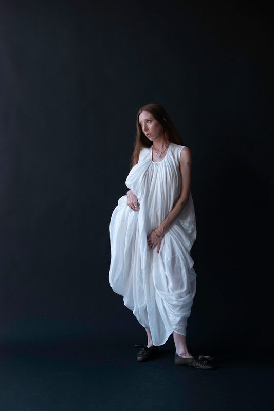 Voluminous White Dress | Junya Watanabe Comme des Garçons