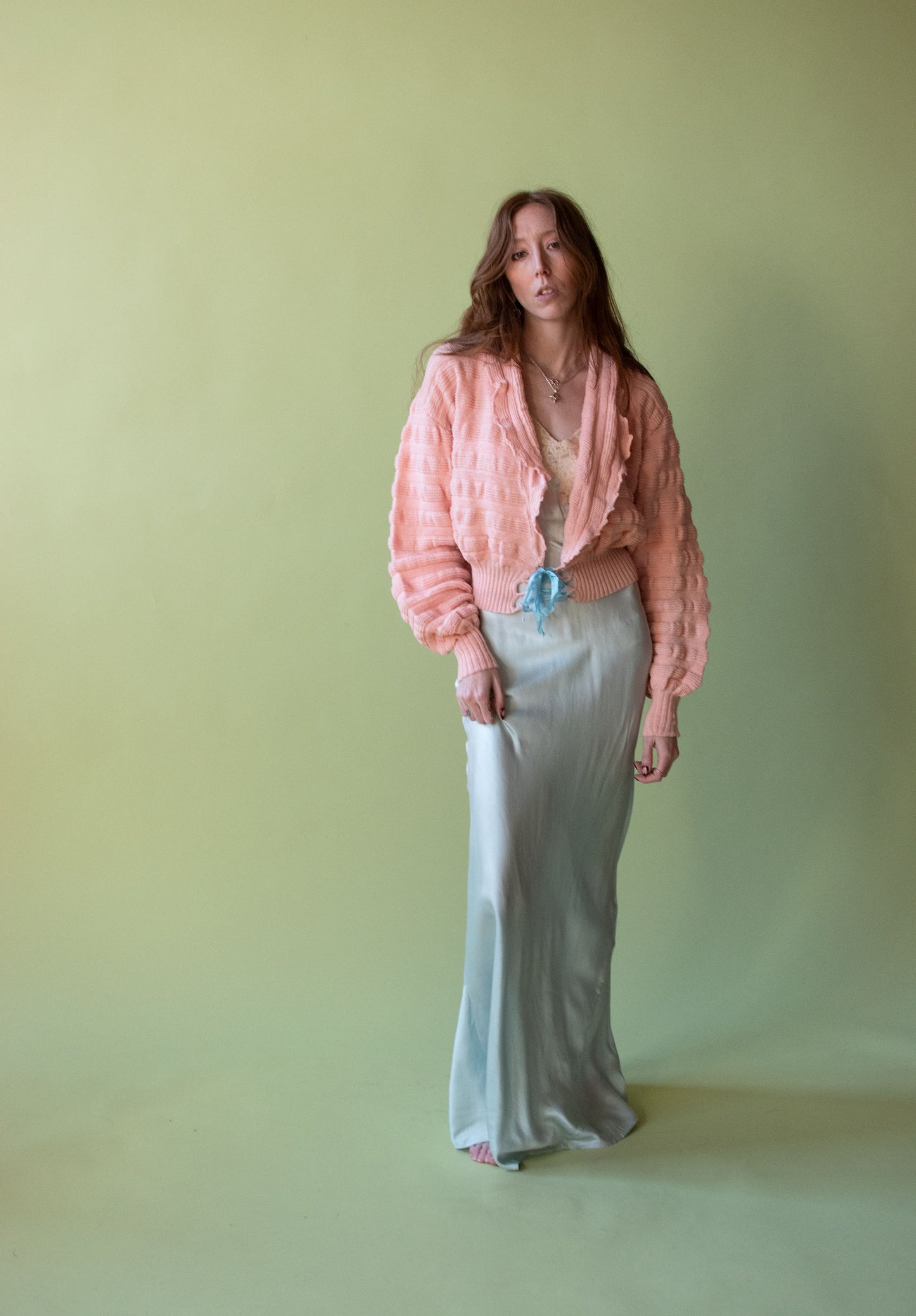 1950s Knit Bed Jacket