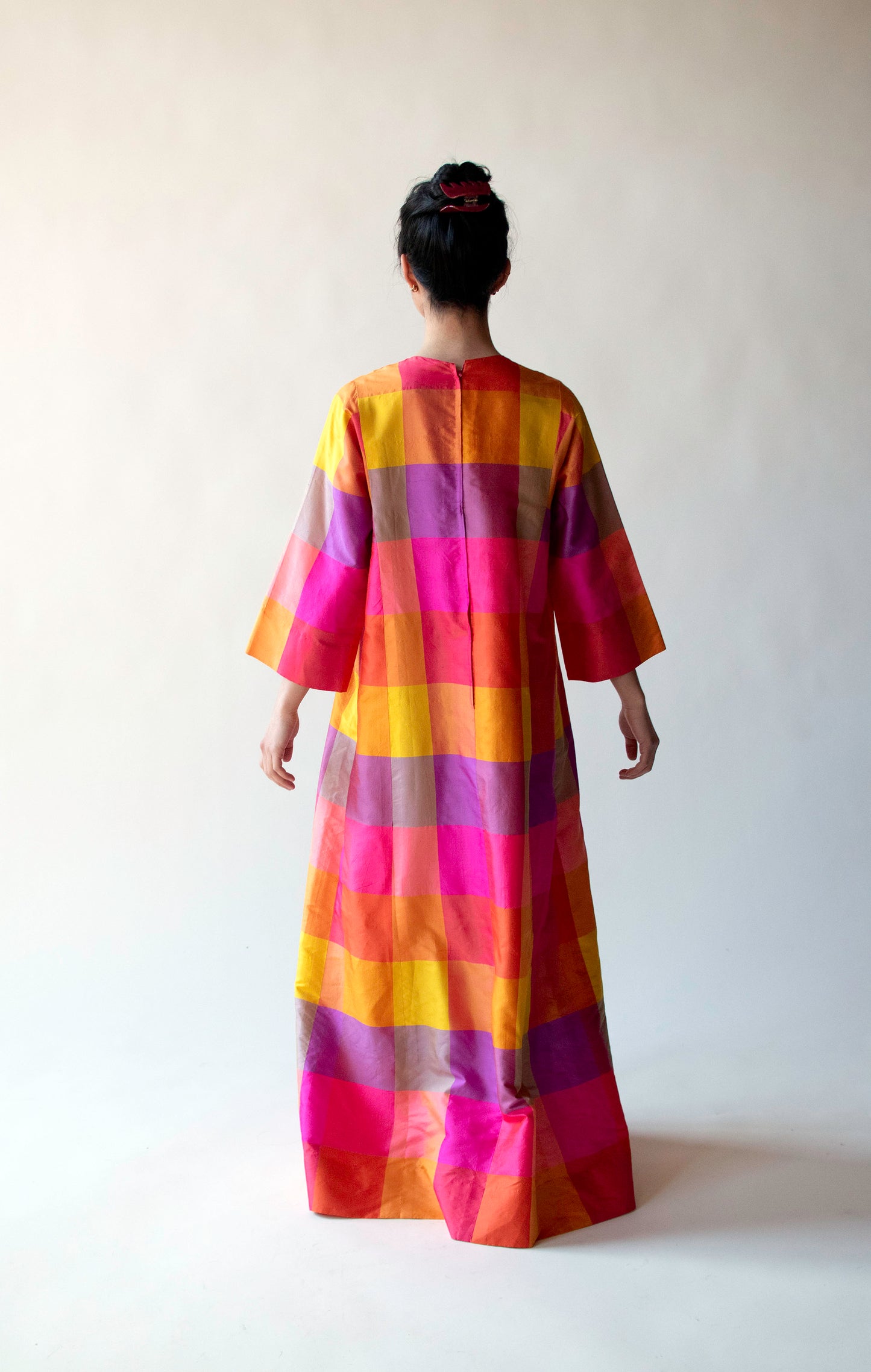 1960s Thai Silk Dress