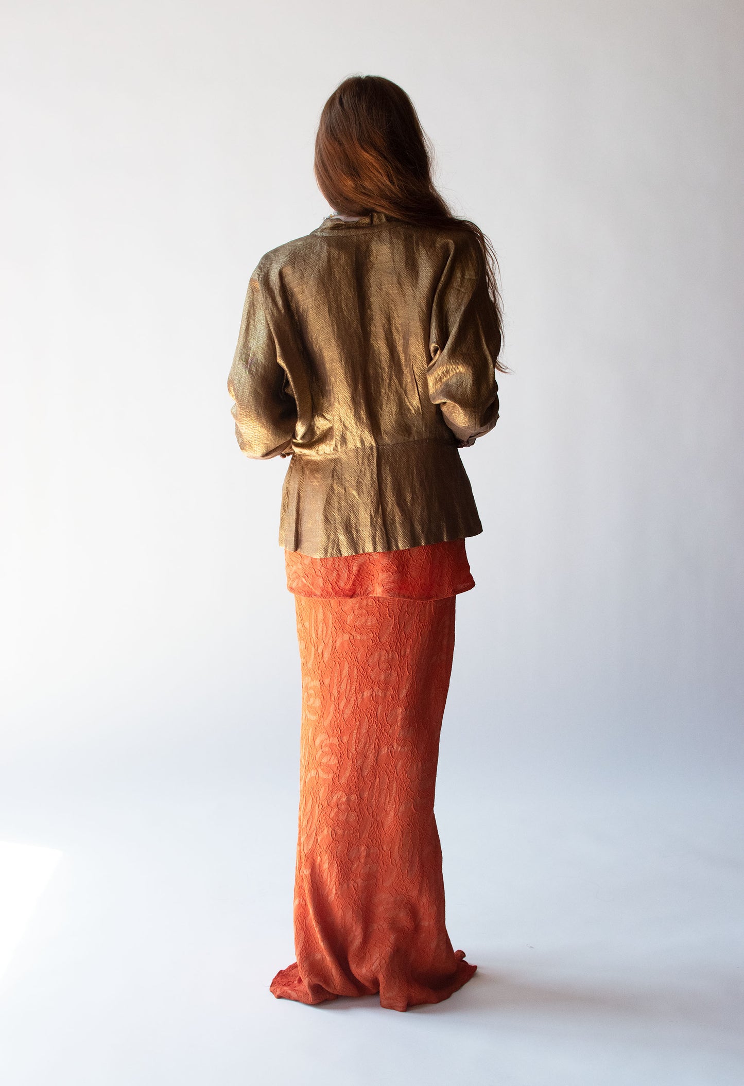 1930s Gold Lamé Jacket