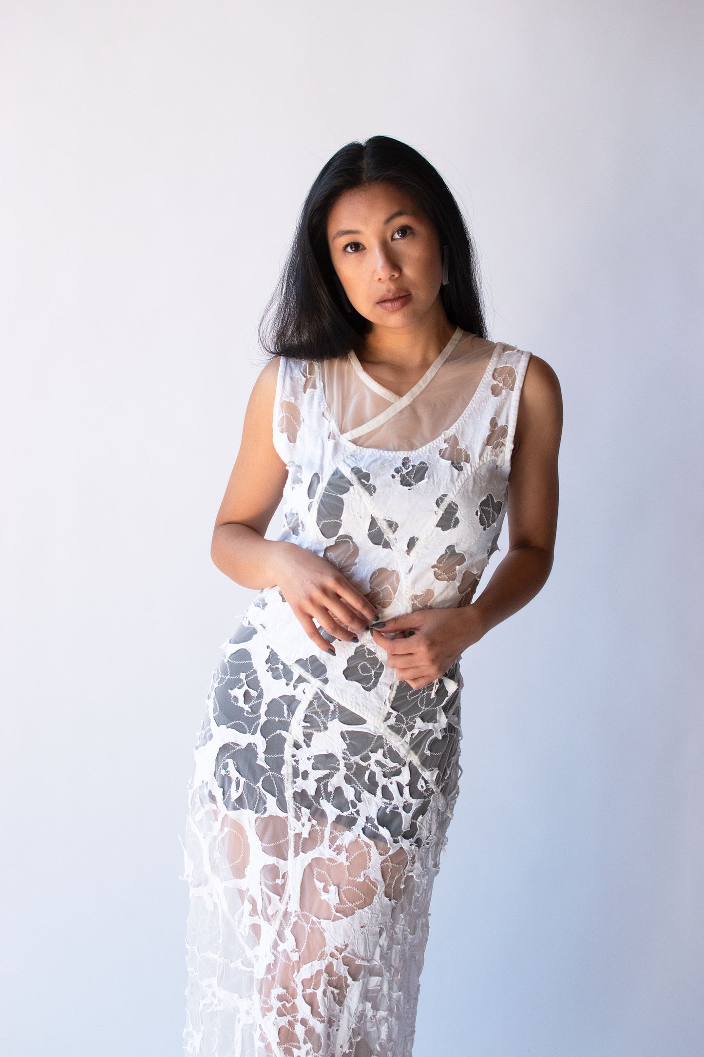 Deconstructed White Dress | Yoshiki Hishinuma