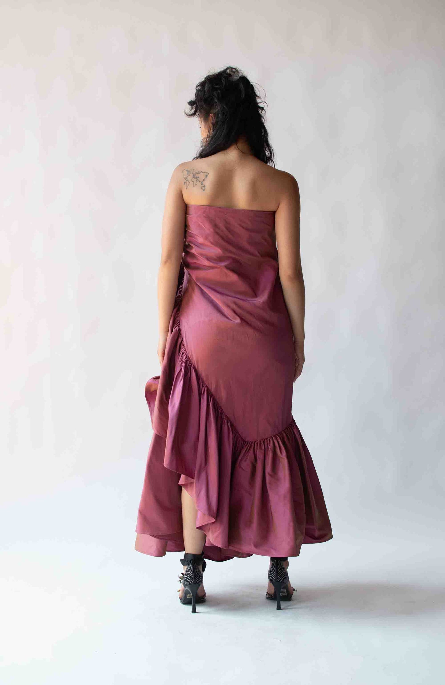 Iridescent Rose Ball Skirt | Oscar de la Renta FW 2001