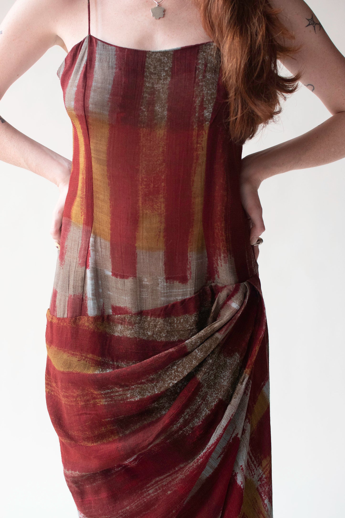 1990s Draped Dress | Victorio & Lucchino