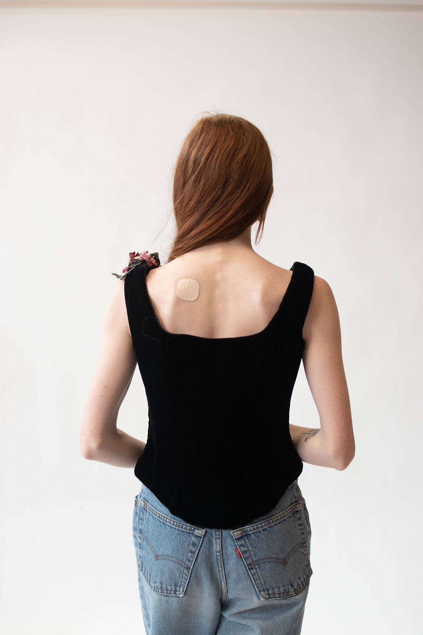 1990s Velvet Corset Top | Bellville Sassoon Lorcan Mullany