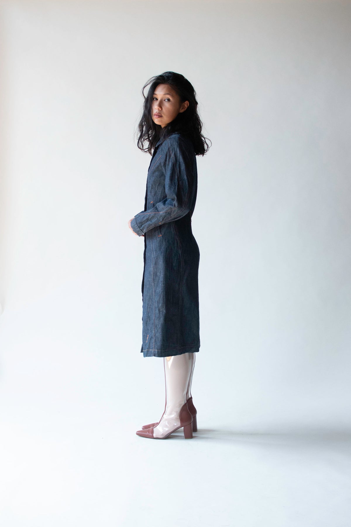 Denim Dress | W. & L.T. by Walter Van Beirendonck