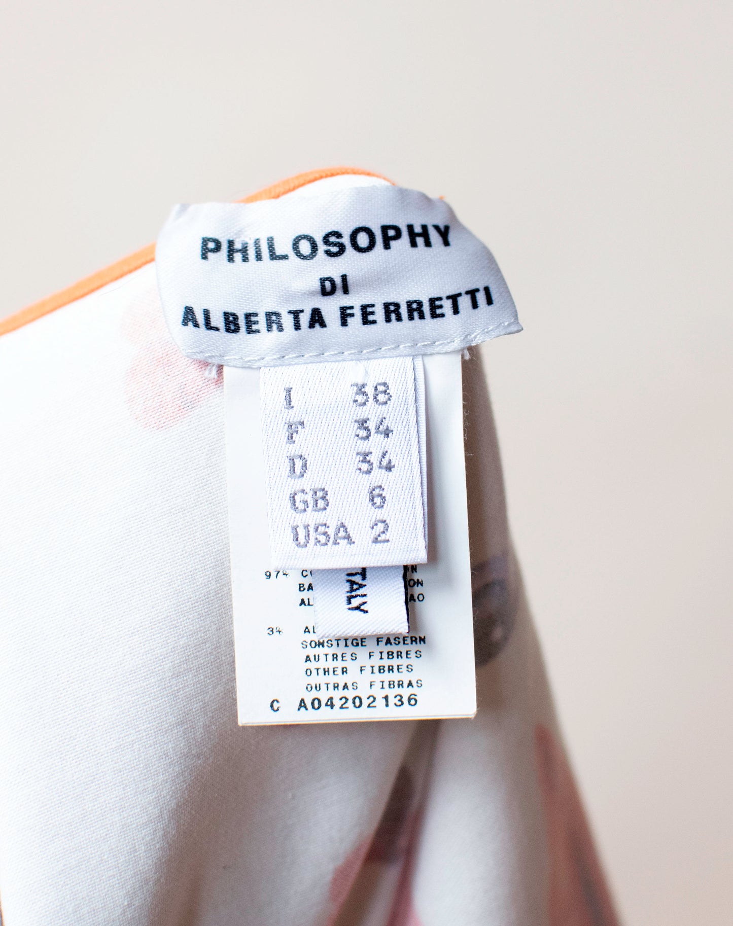Surrealist Print Dress | Philosophy Di Alberta Ferretti SS 2010
