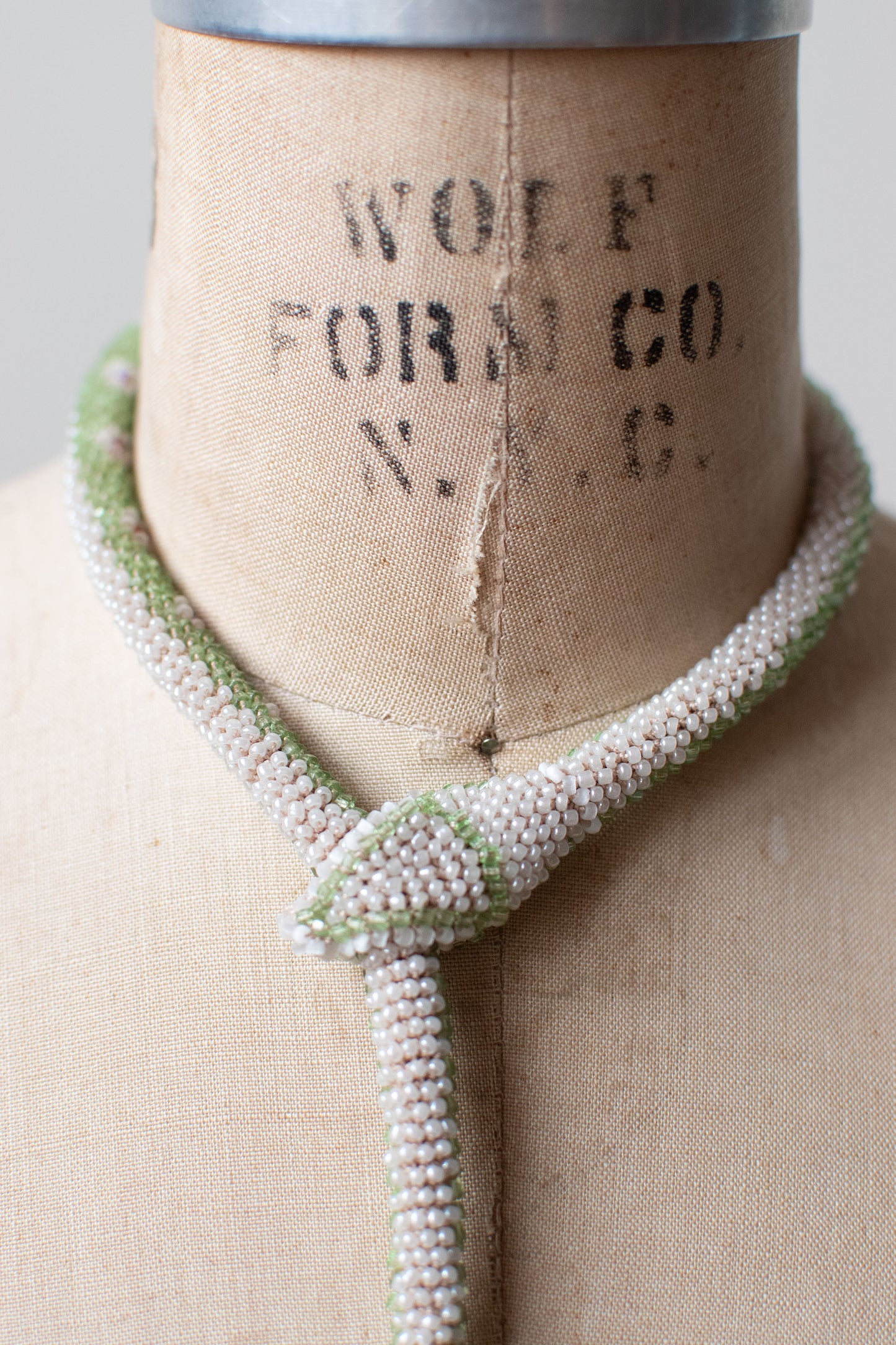 Bead Crochet Snake | Mint Flower