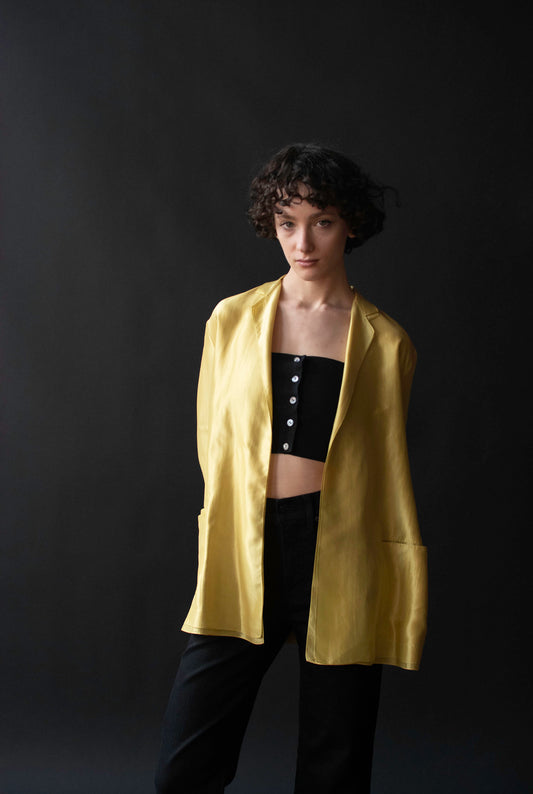 Silk Jacket | Donna Karan