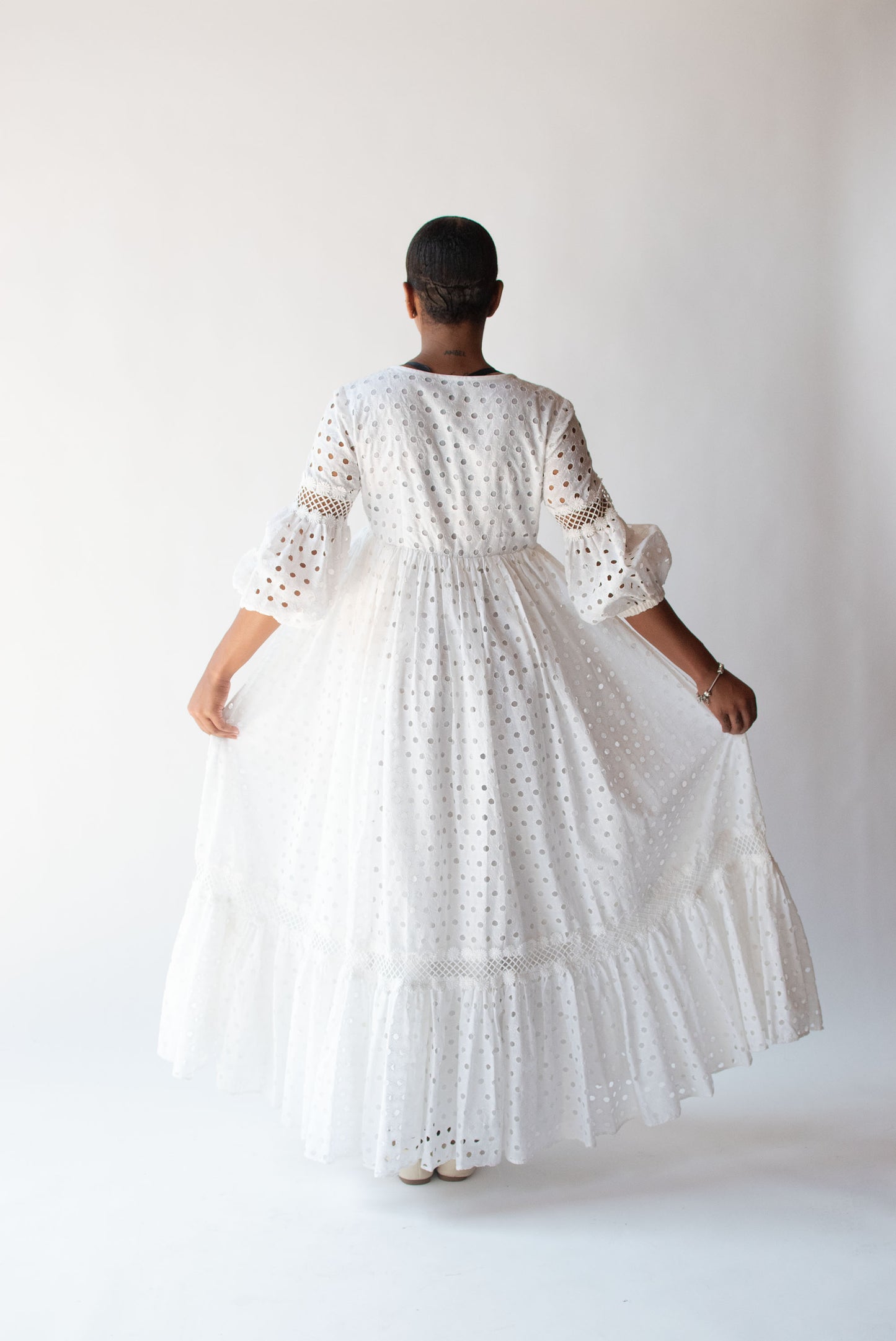 1970s Eyelet Dress | Beverly Page