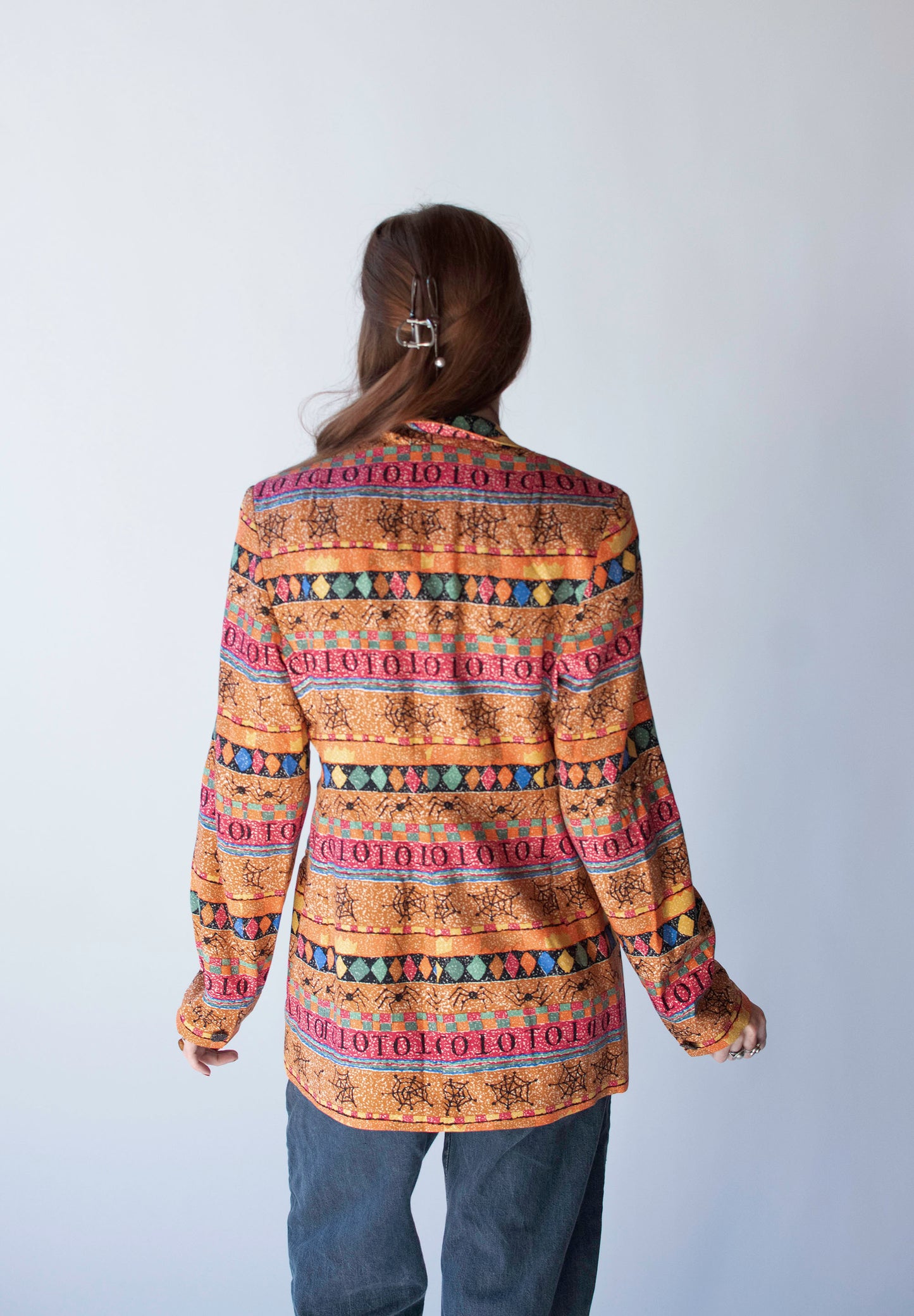 Spider Print Blazer | Todd Oldham