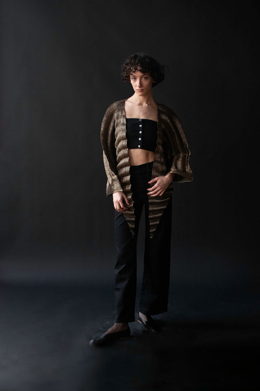 Pleated Copper Jacket | Issey Miyake FW 1993 / 1994