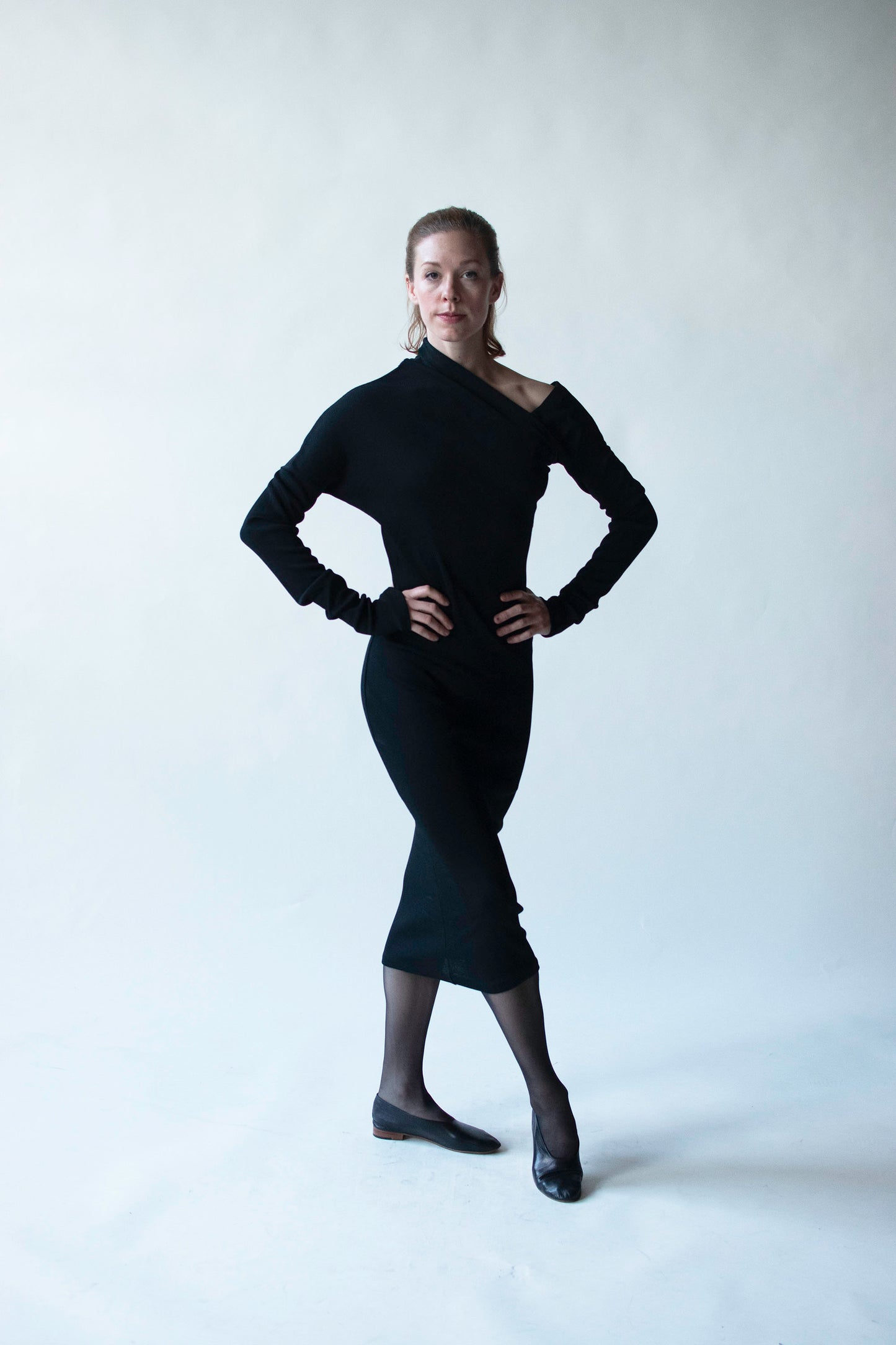 1980s Jersey Dress | Romeo Gigli for Callaghan