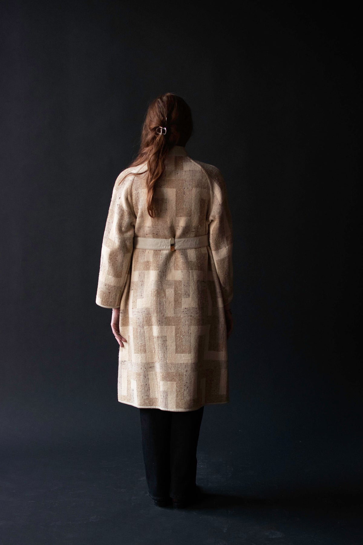 Woven Coat | Bonnie Cashin