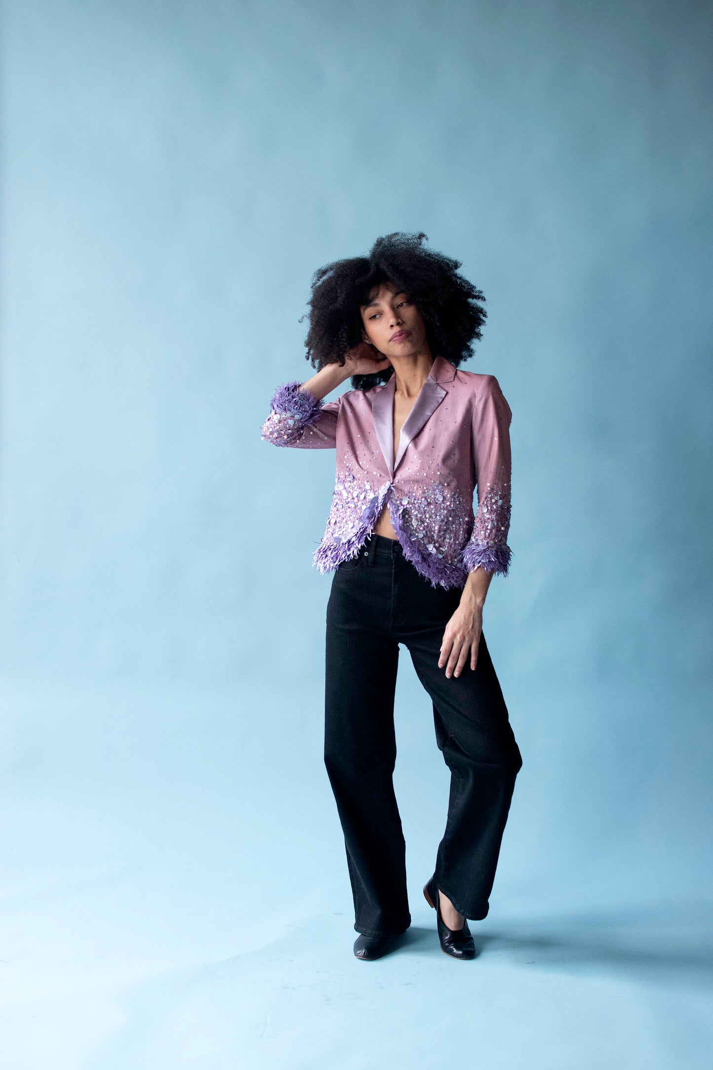 Sequin Blazer | Anna Molinari