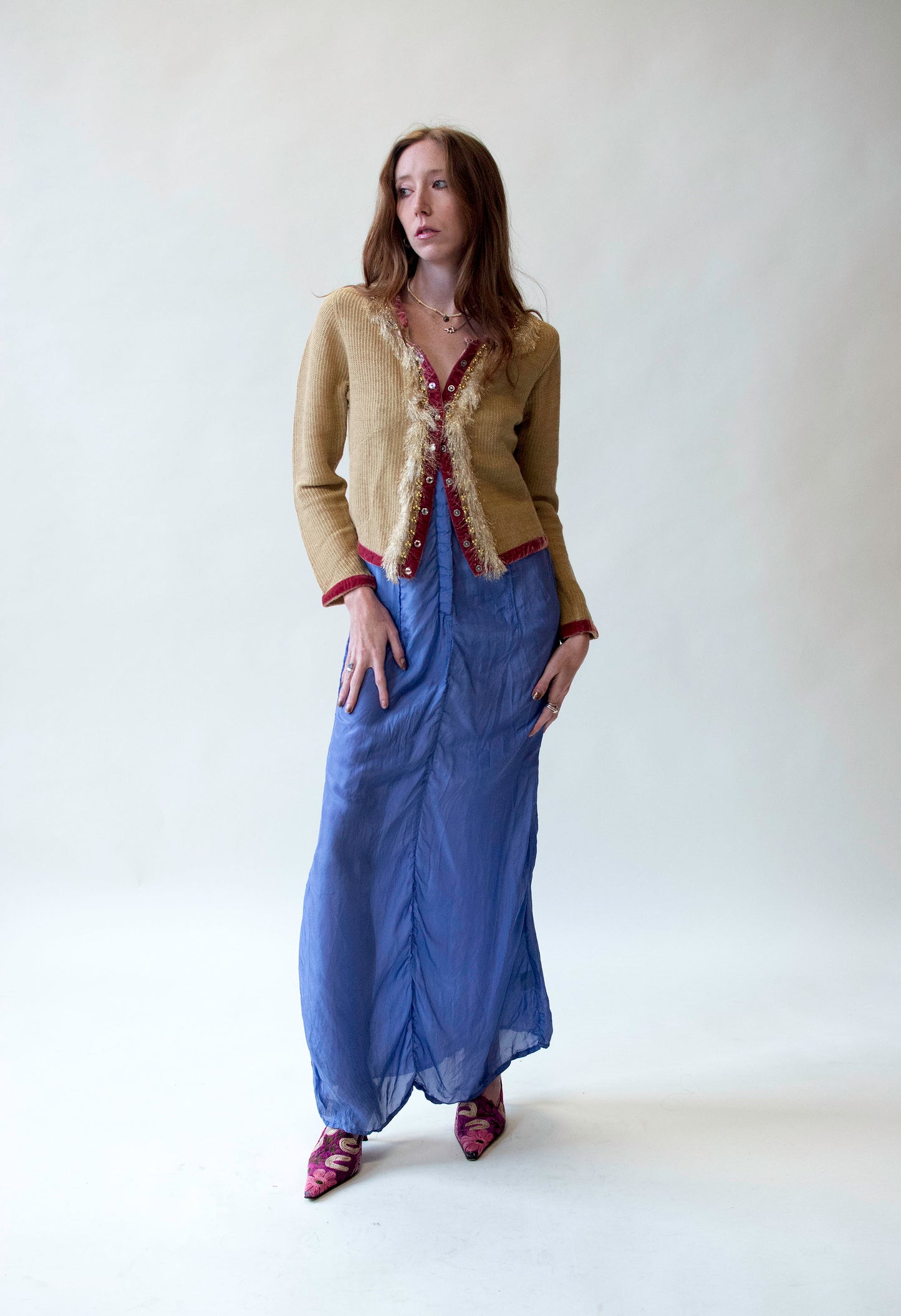"Raffia" Cardigan w/ Fringe | Voyage Invest in the Original