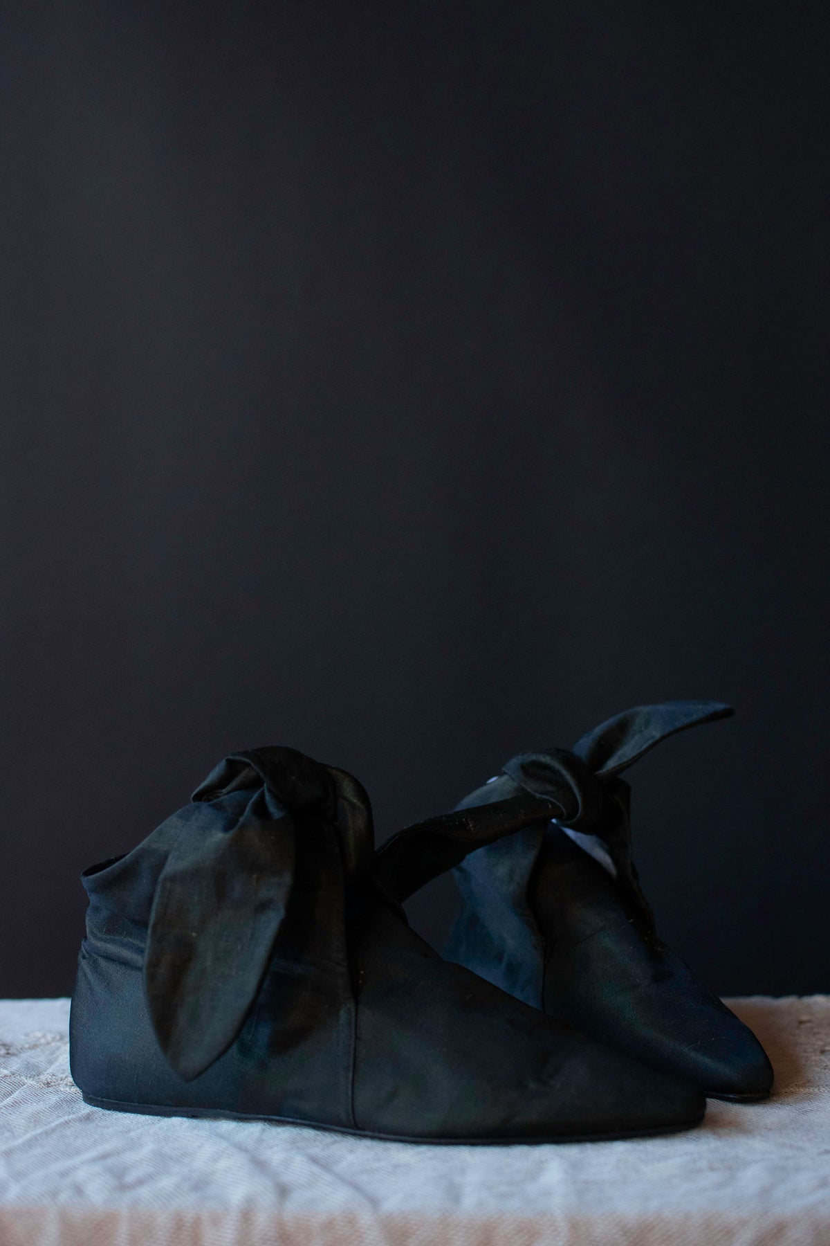 Green Silk Booties | Romeo Gigli