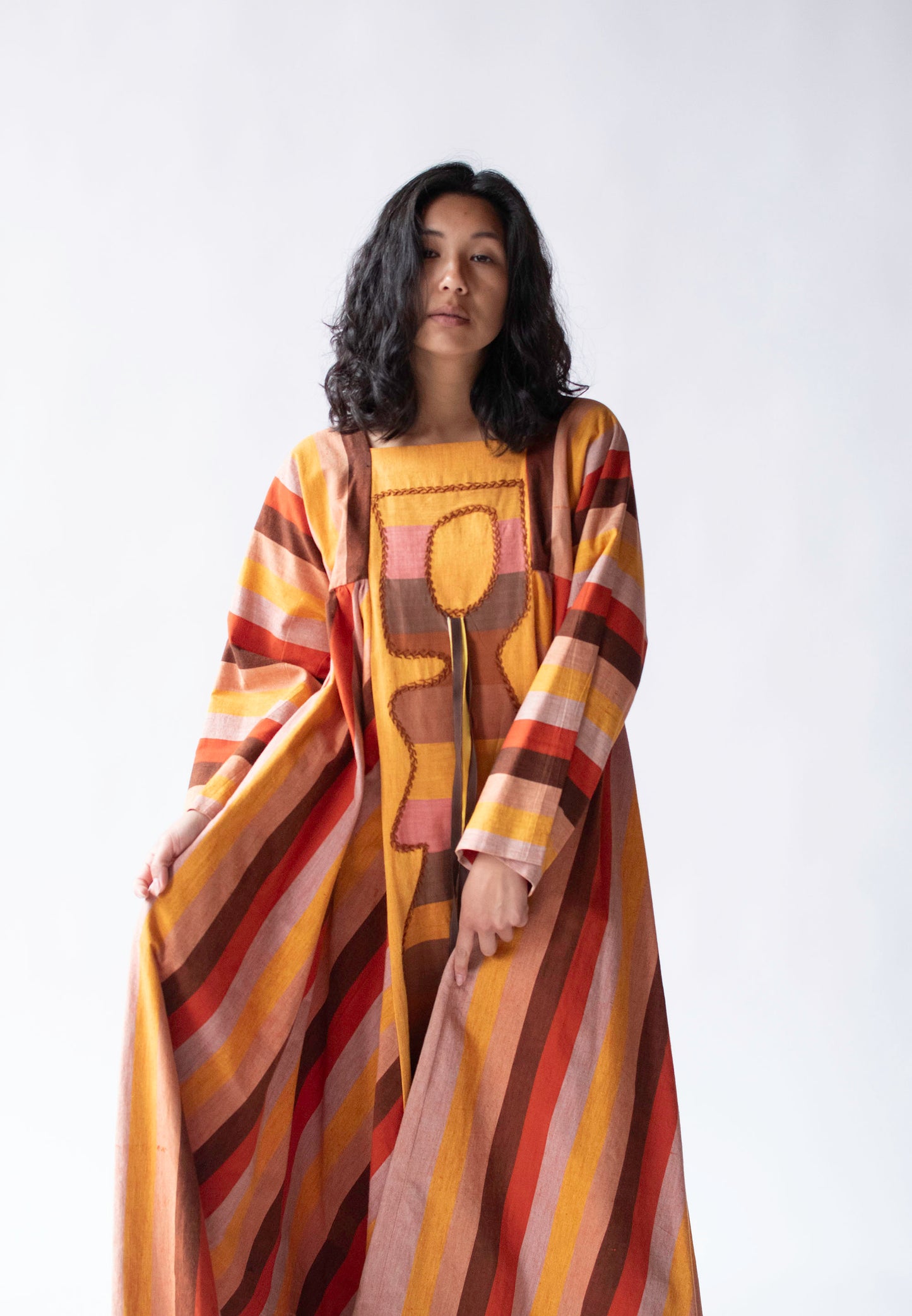 1960s Striped Dress | Roberta Vercellino y Luis