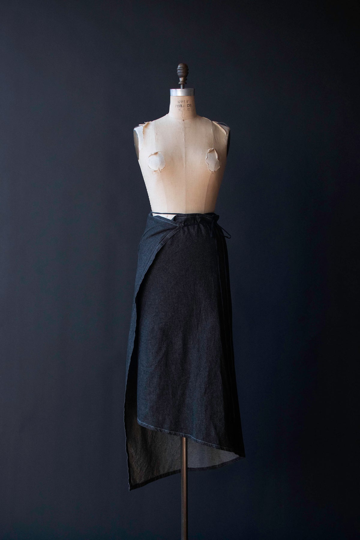 Denim Wrap Skirt | Ann Demeulemeester