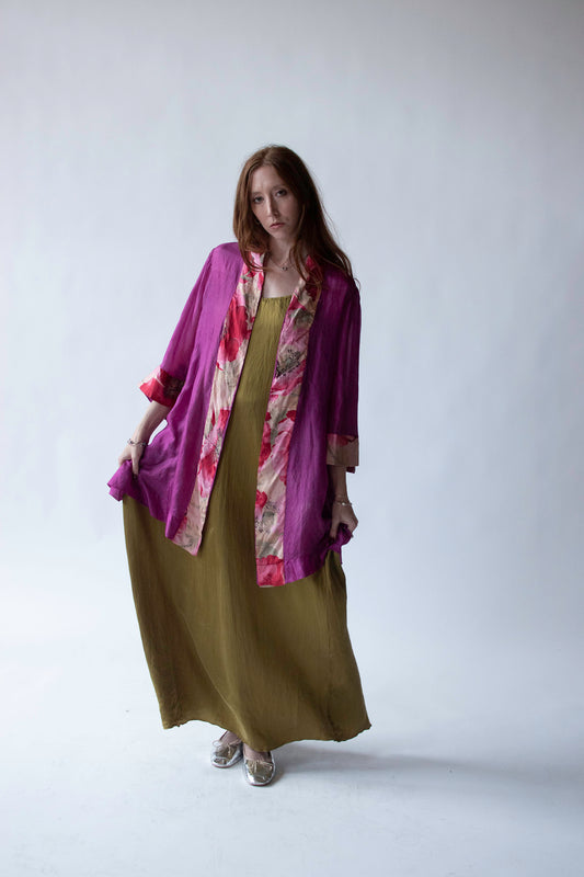 1920s Tissue Silk Jacket