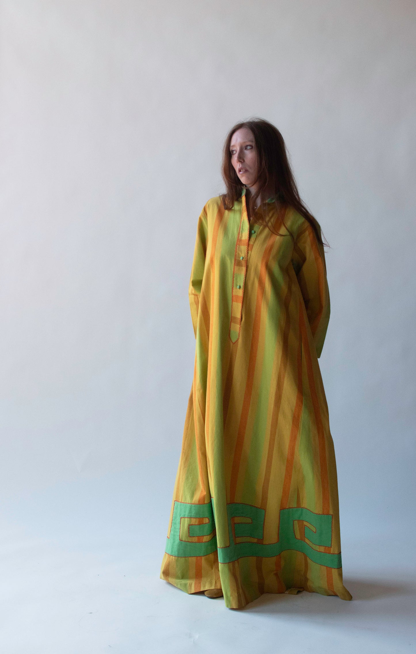 1970s Striped Caftan | Josefa