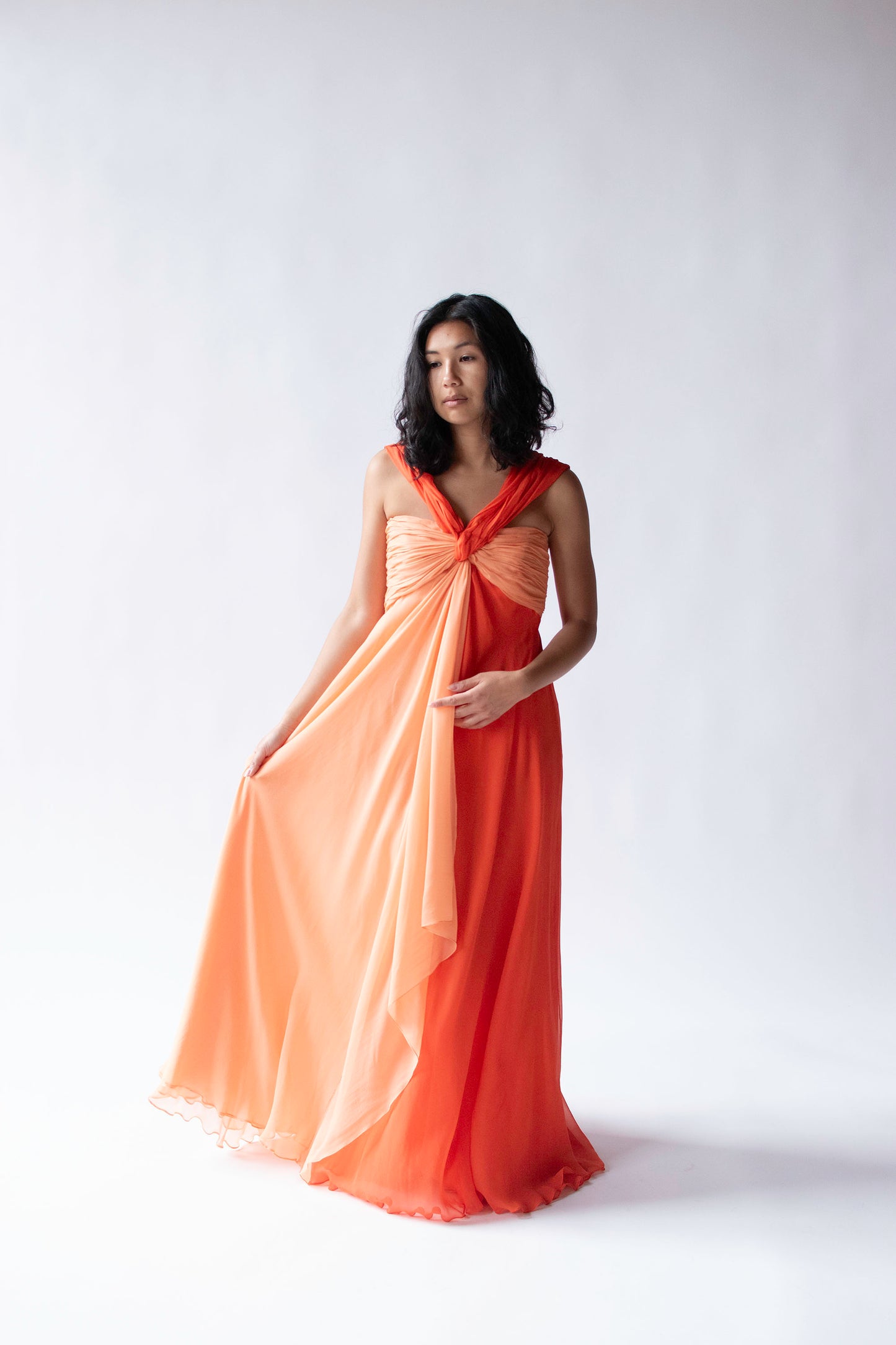 1970s Chiffon Gown | Bill Blass