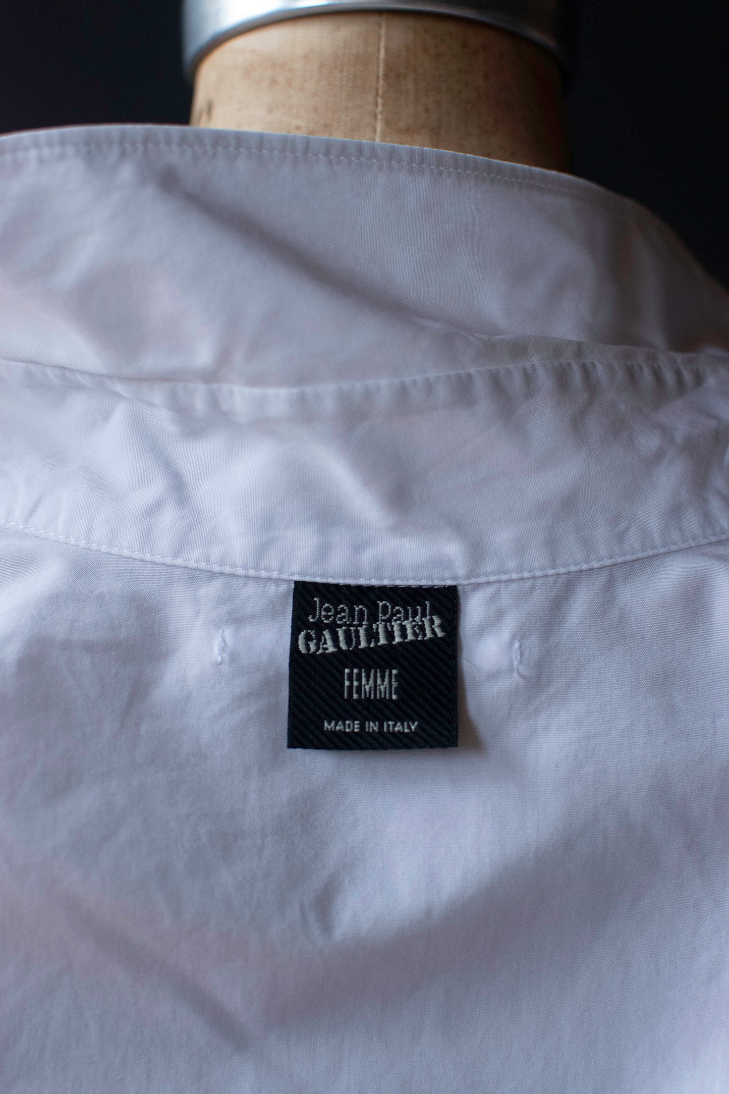 Ruffled White Shirt | Jean Paul Gaultier