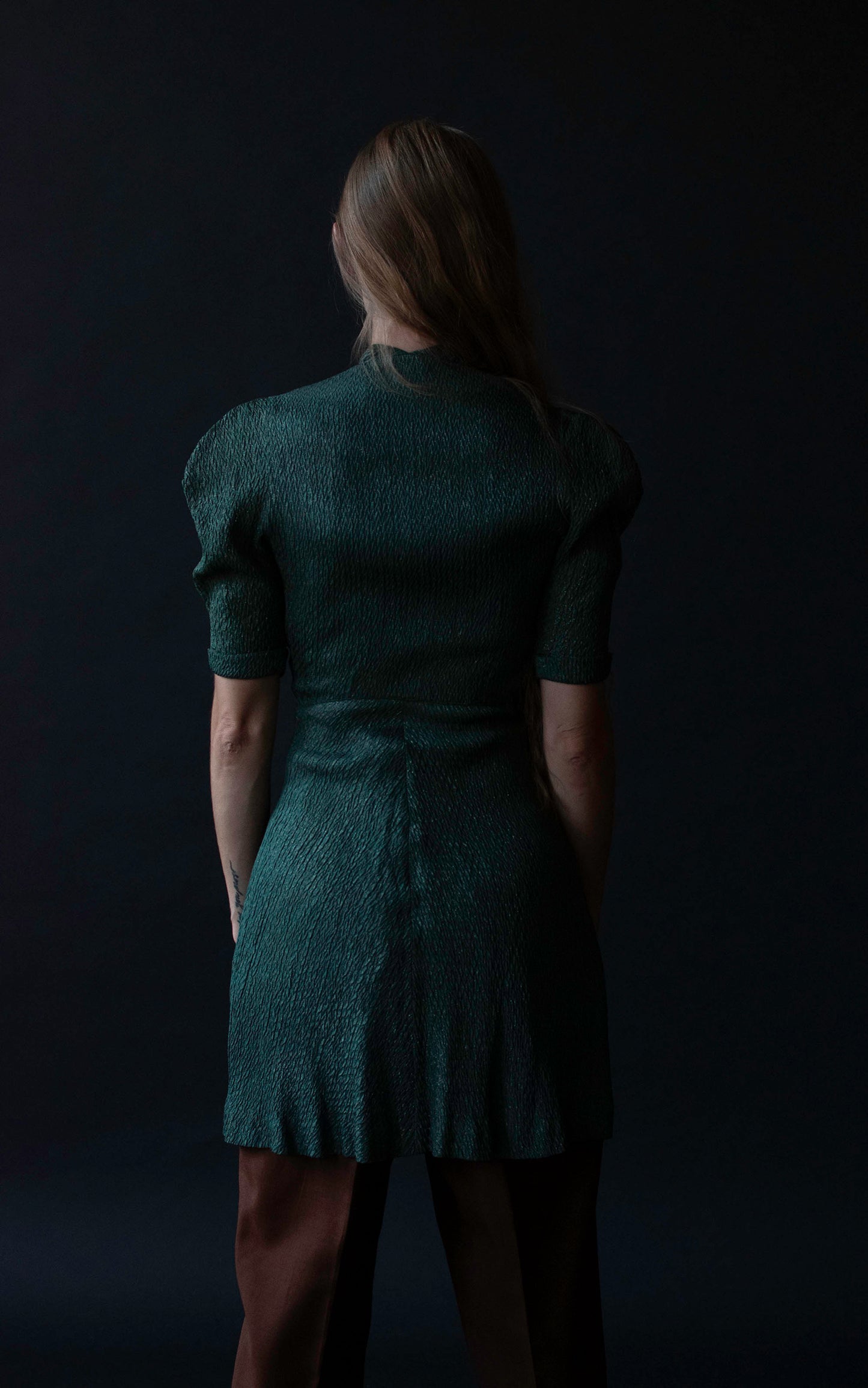 1930s Green Lamé Blouse | FOGA