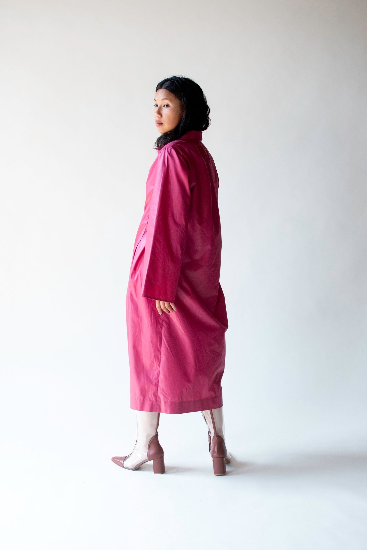 Polished Cotton Dress | Alice Blaine for Design Research