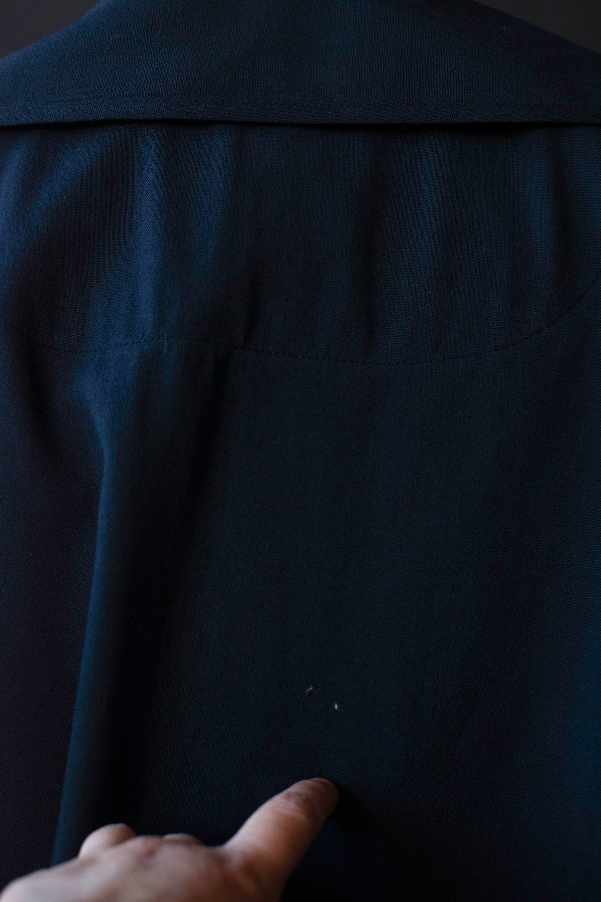 Navy Wool Jacket | Todd Oldham