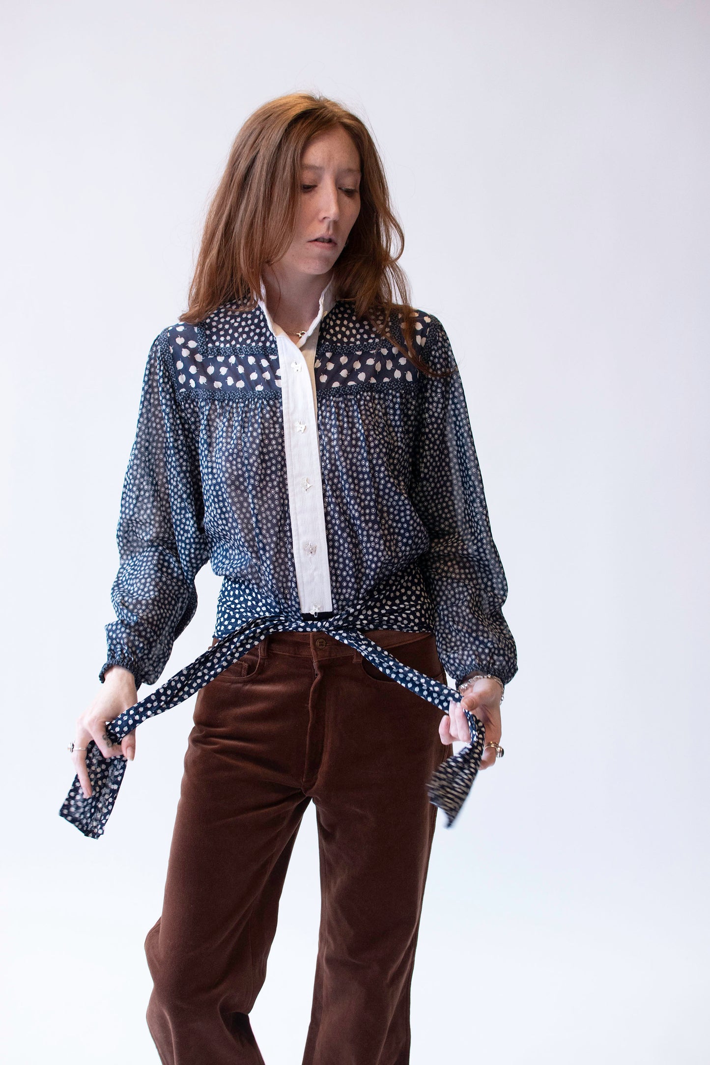 Mixed Print Shirt | Koos Van Den Akker