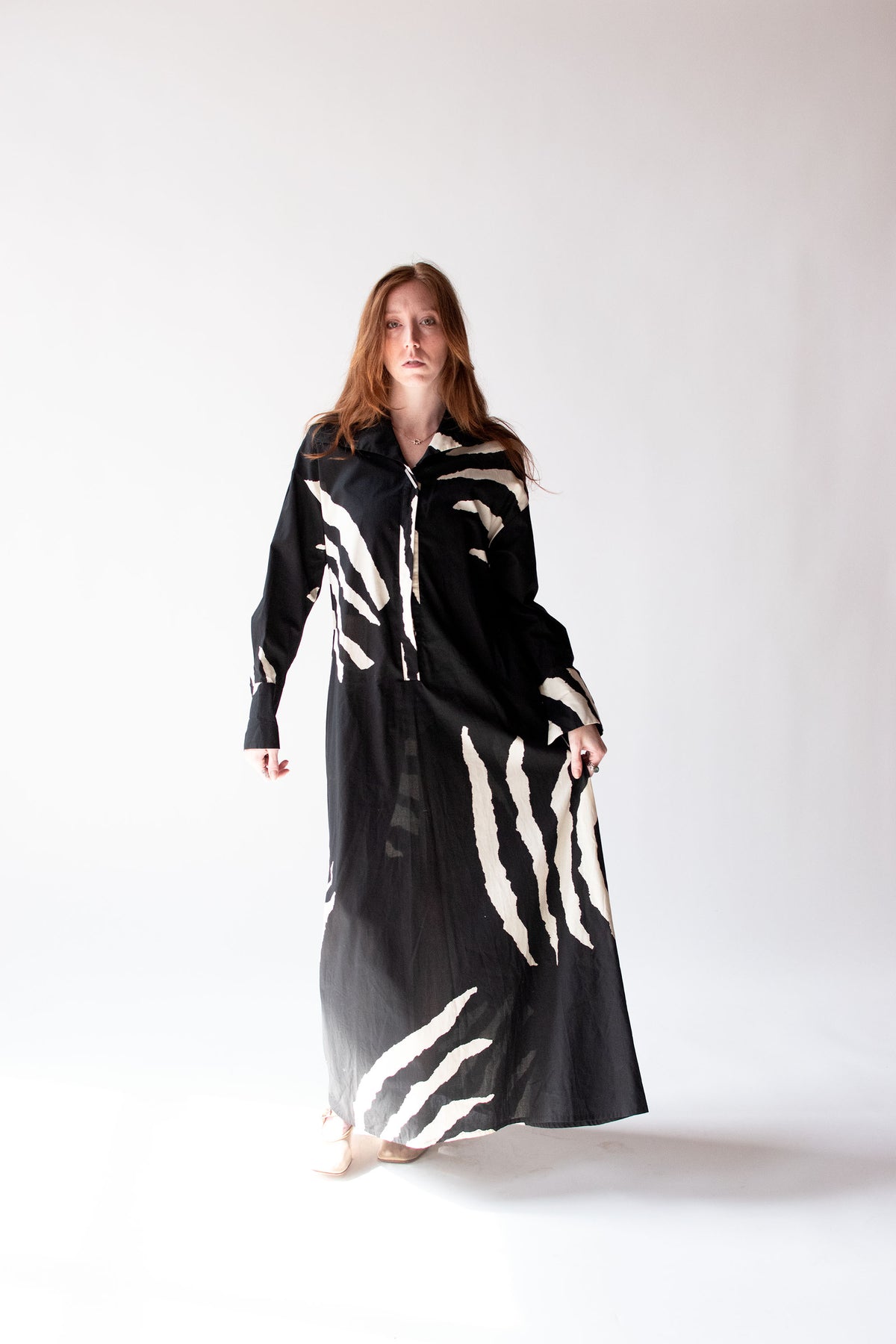 1990s Black & White Dress | Marimekko