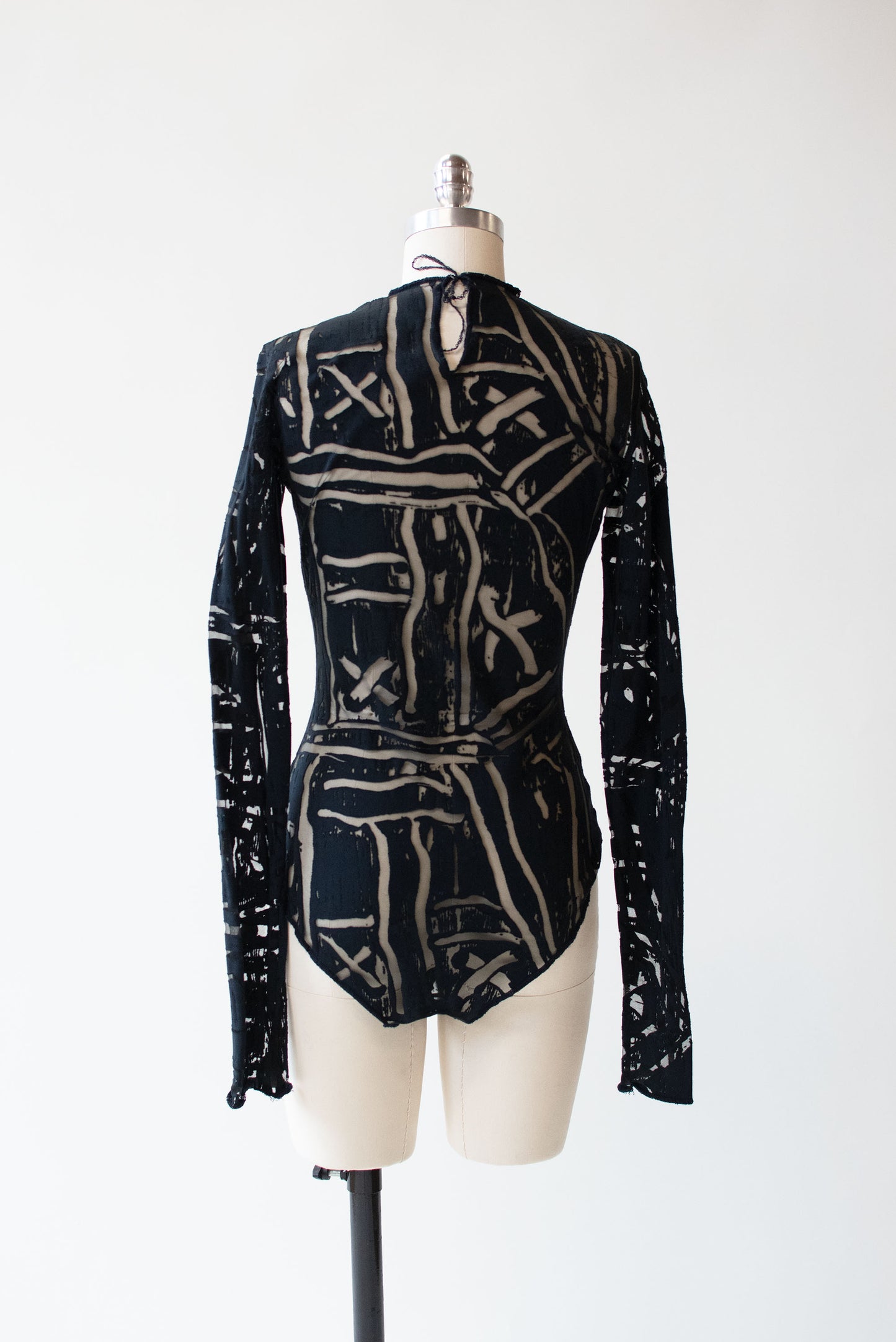 1990s Sheer Bodysuit | Romeo Gigli