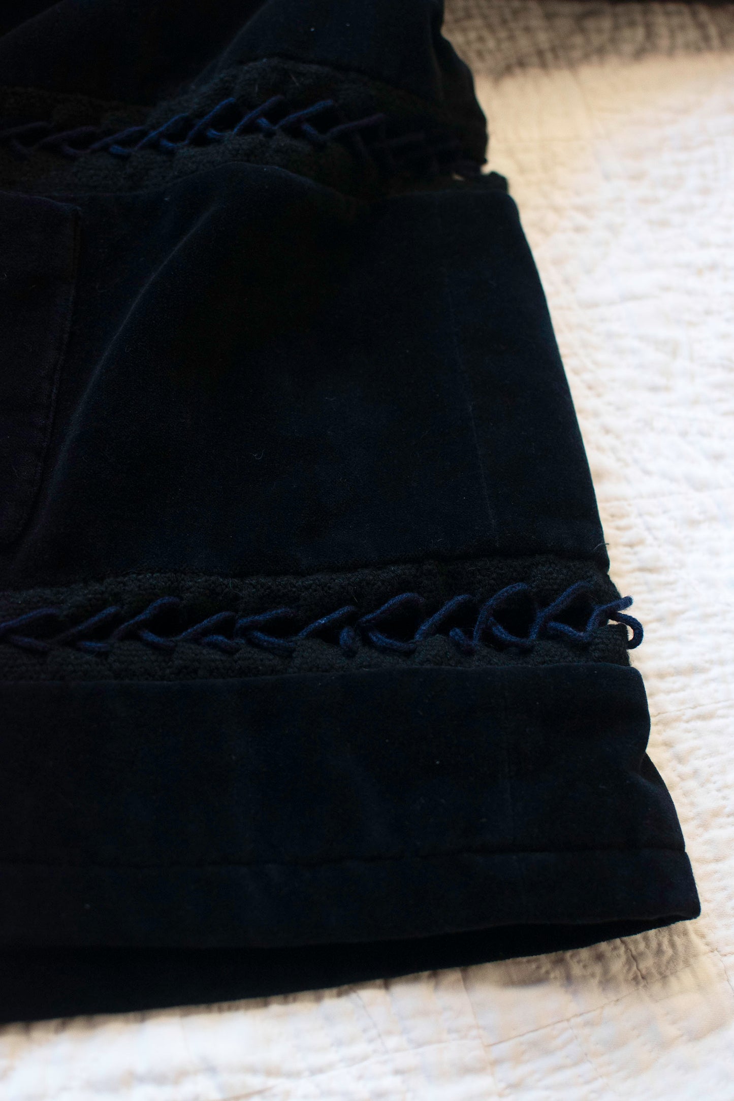 Velvet Shawl Collar Coat | G Gigli