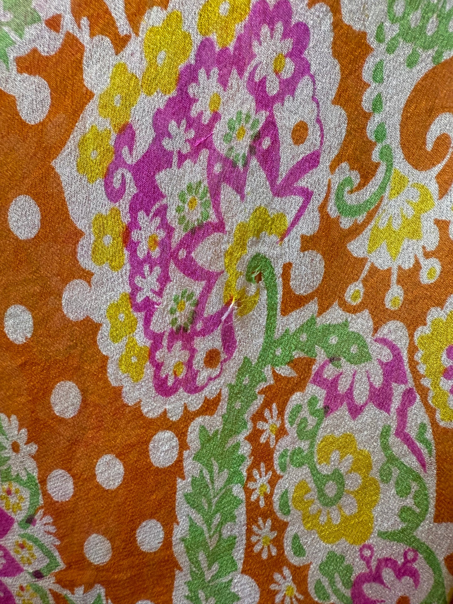 1960s Silk Caftan