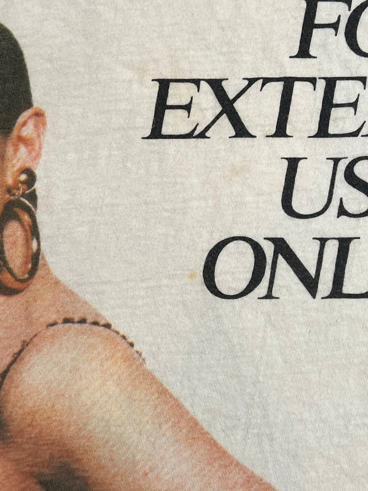 1990s For External Use Only T-Shirt | Moschino