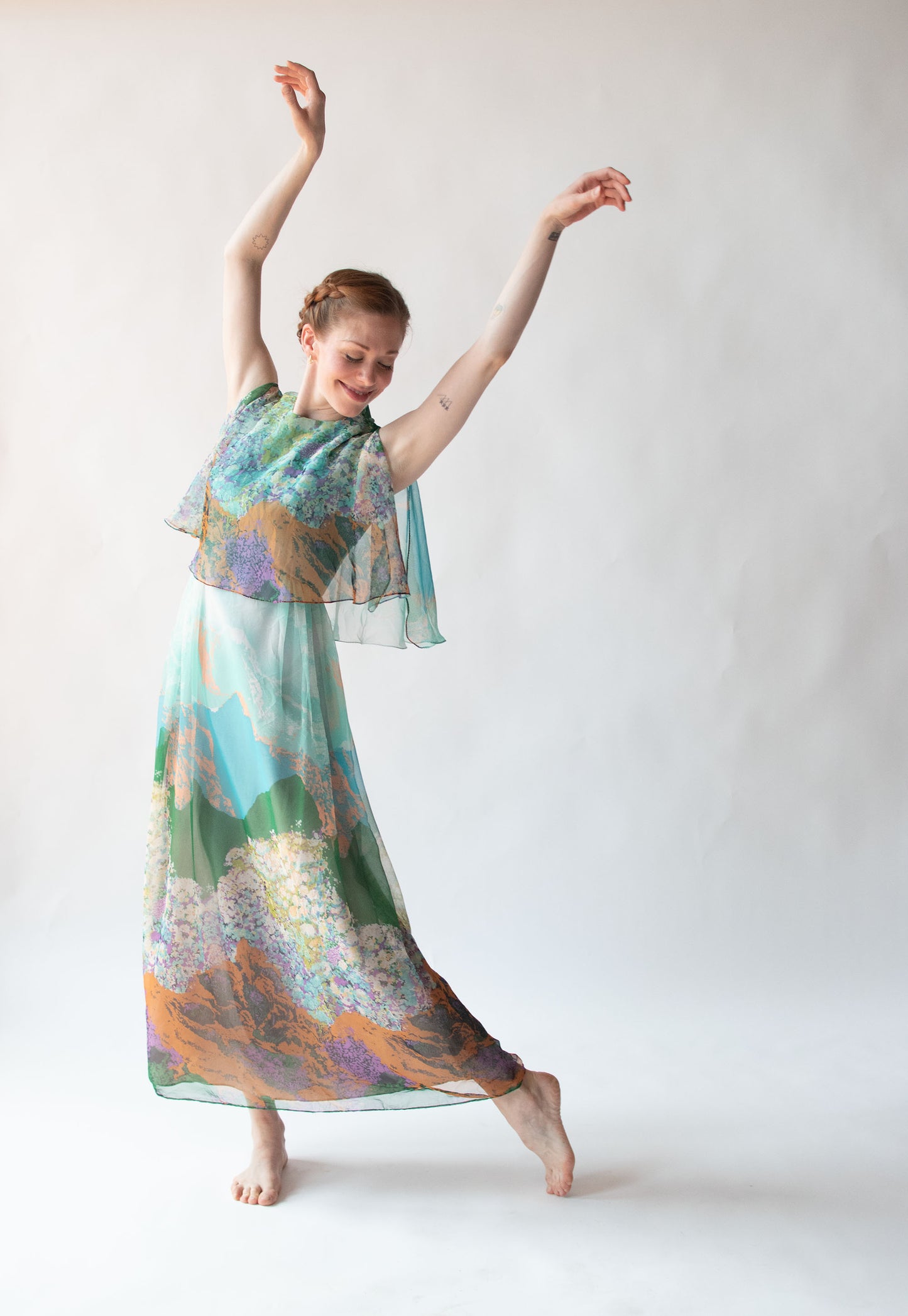 1970s Mountain View Dress