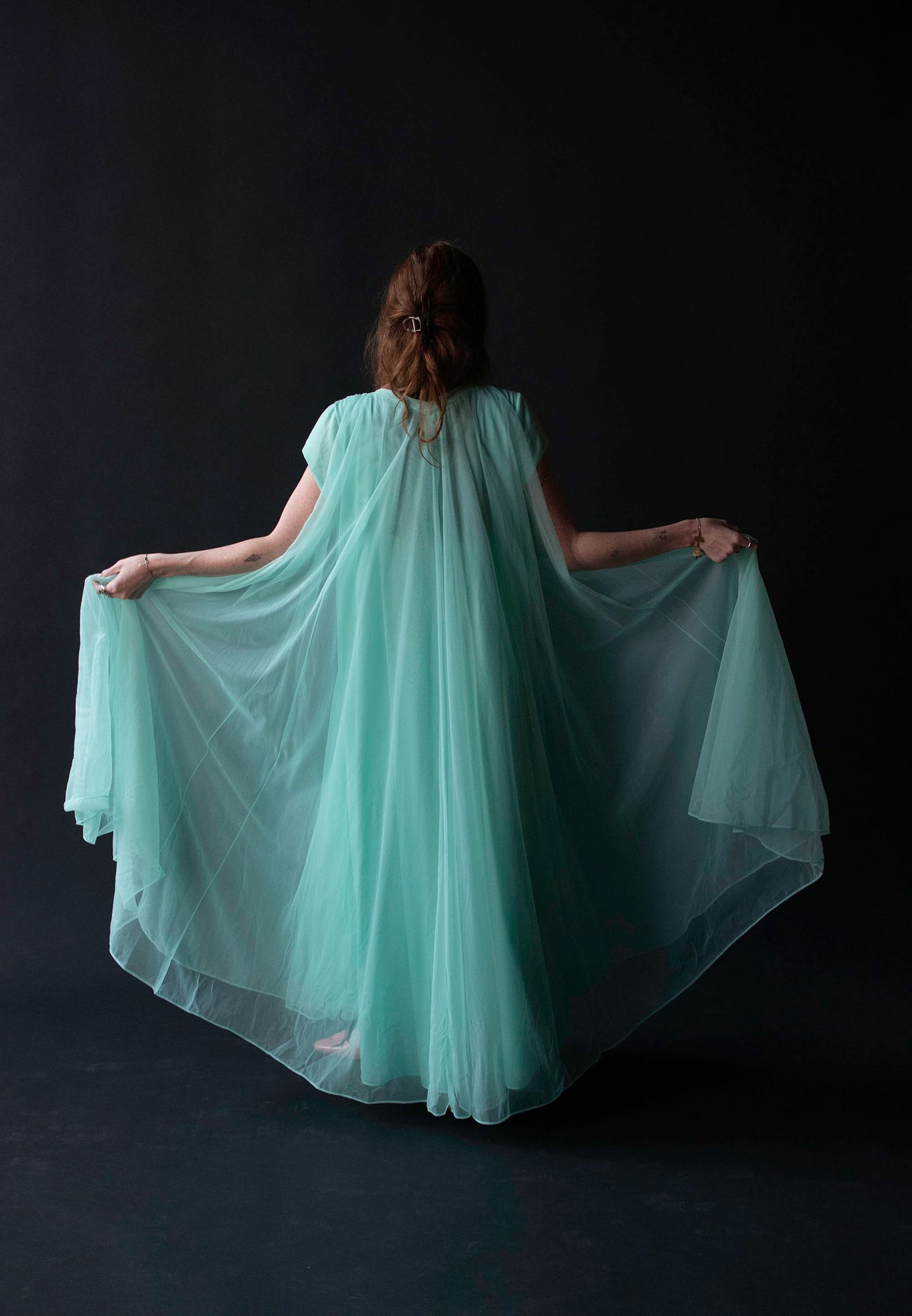 Mint Peignoir | Claire Sandra by Lucie Ann Beverly Hills
