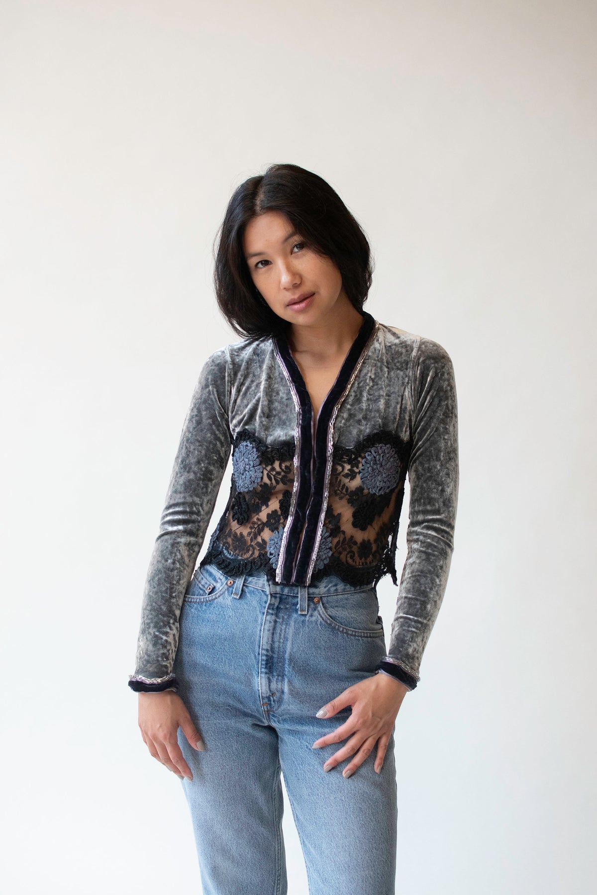 Velvet & Lace Cardigan | Voyage Invest in the Original!