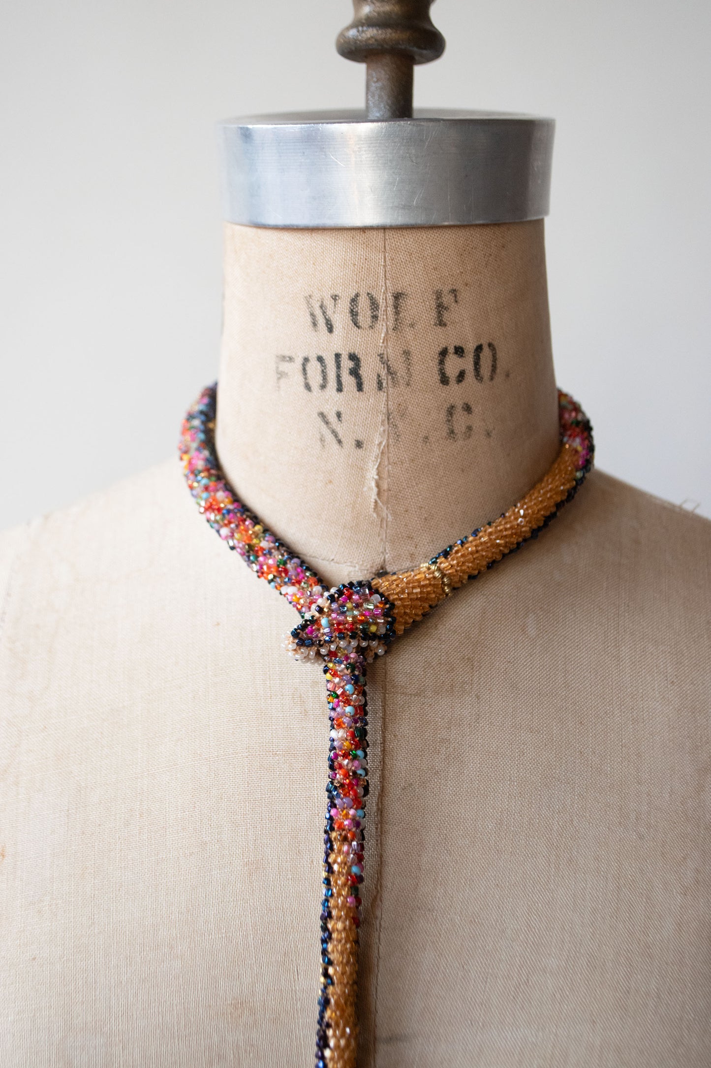 Bead Crochet Snake | Oil Slick
