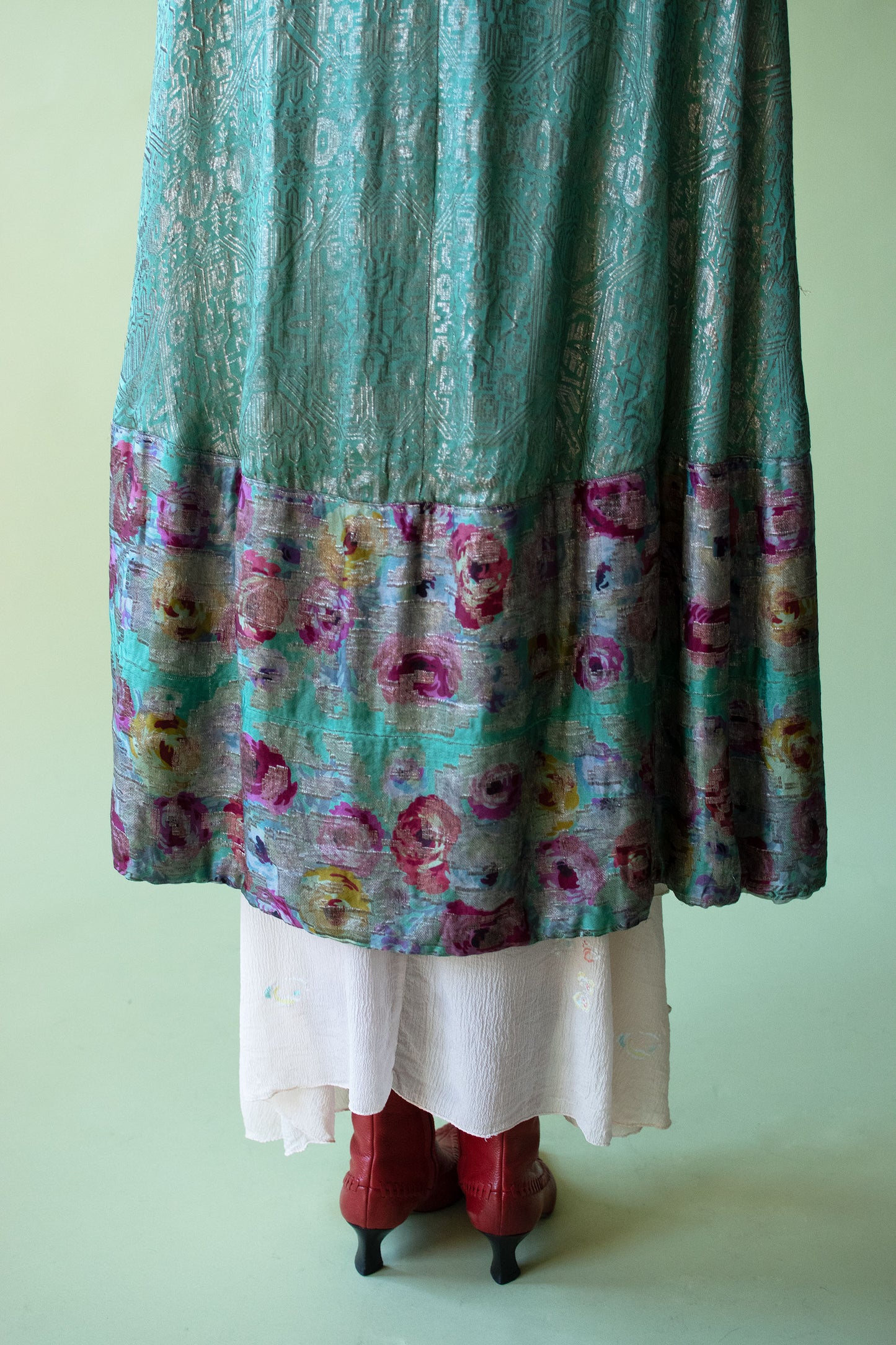1920s Lame Cape