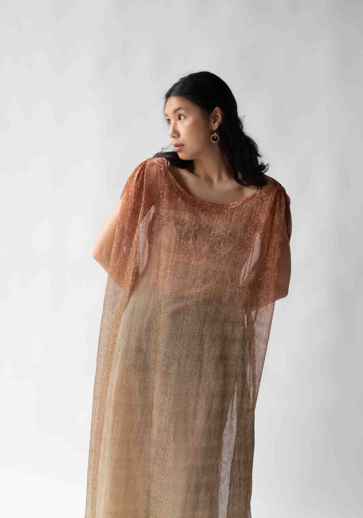 1970s Ombre Lurex Caftan | Giorgio di Sant'Angelo