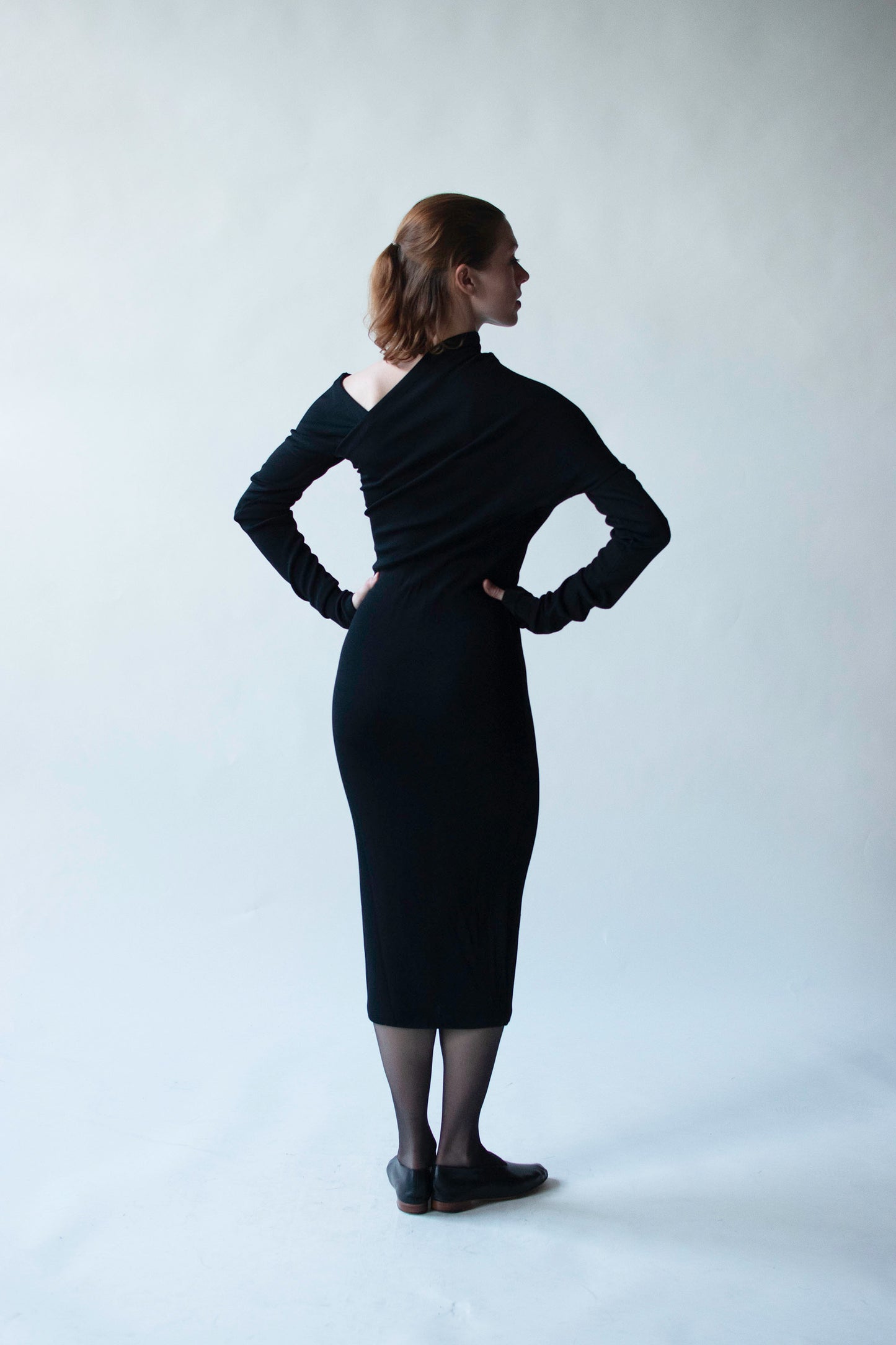 1980s Jersey Dress | Romeo Gigli for Callaghan