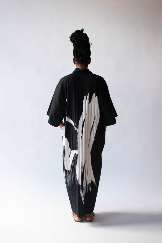 1990s Brushstroke Caftan | Marimekko