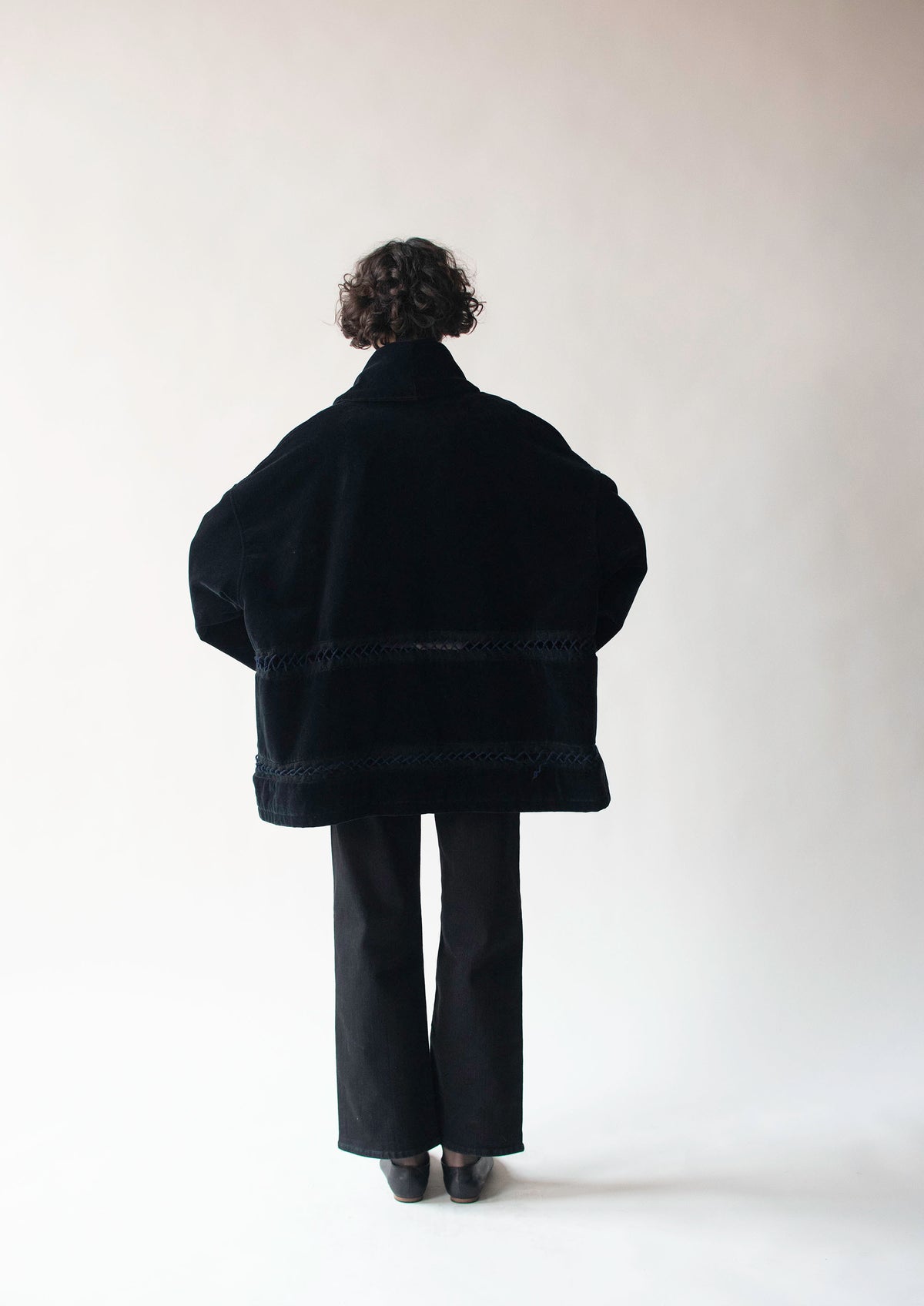 Velvet Shawl Collar Coat | G Gigli